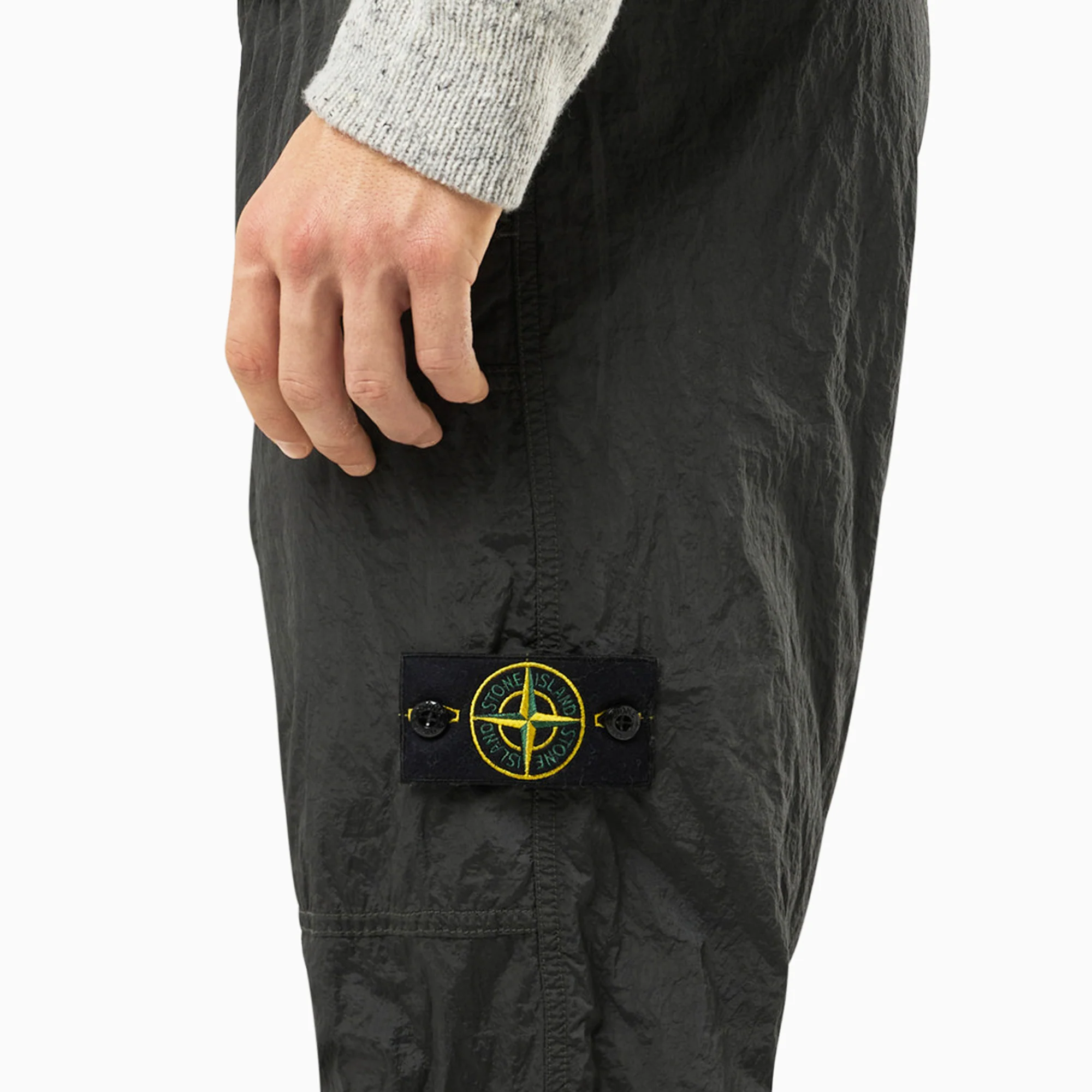 Stone Island Mens Nylon Metal ECONYL® Pants - Image 3