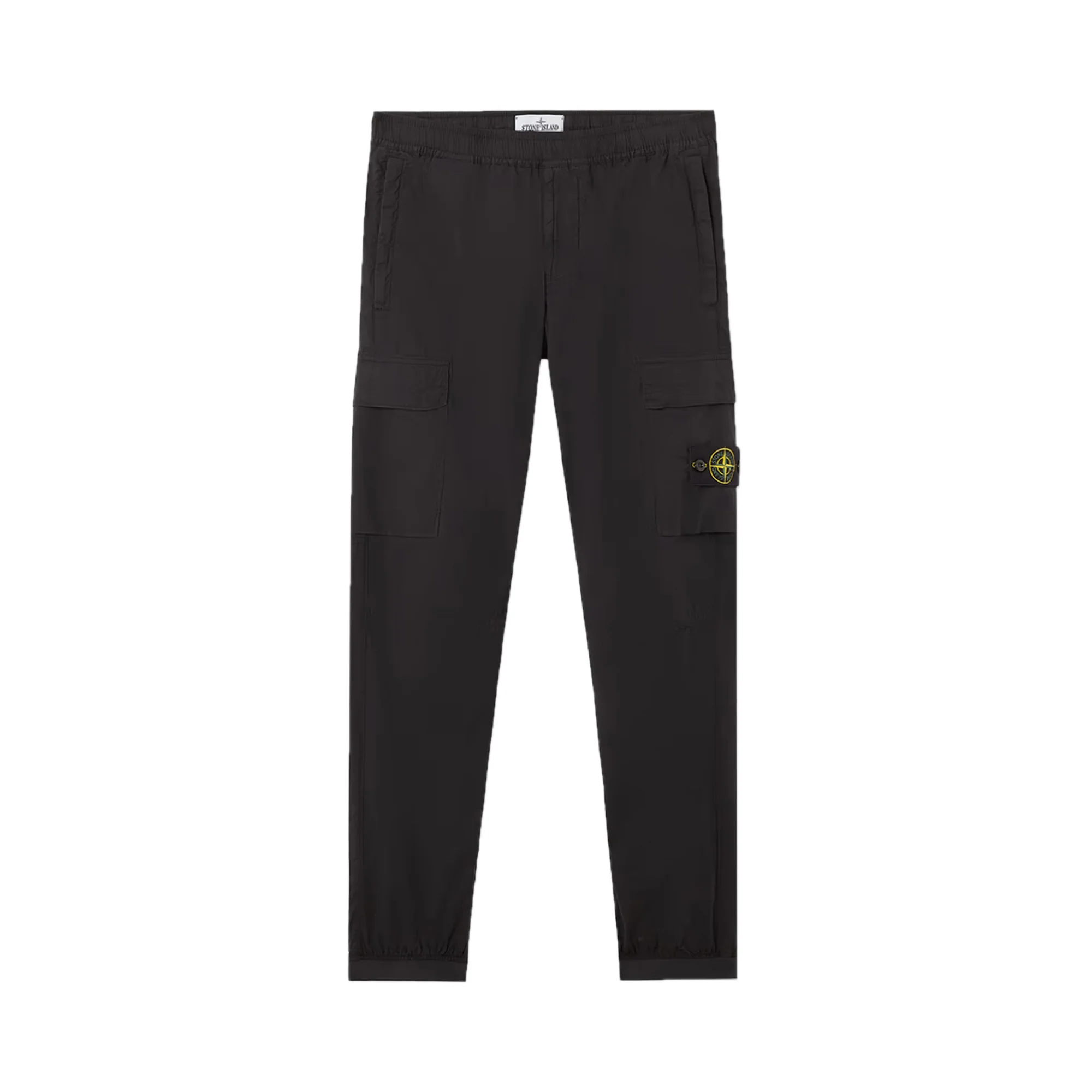 Stone Island Mens Stretch Cotton Tela Cargo Pants
