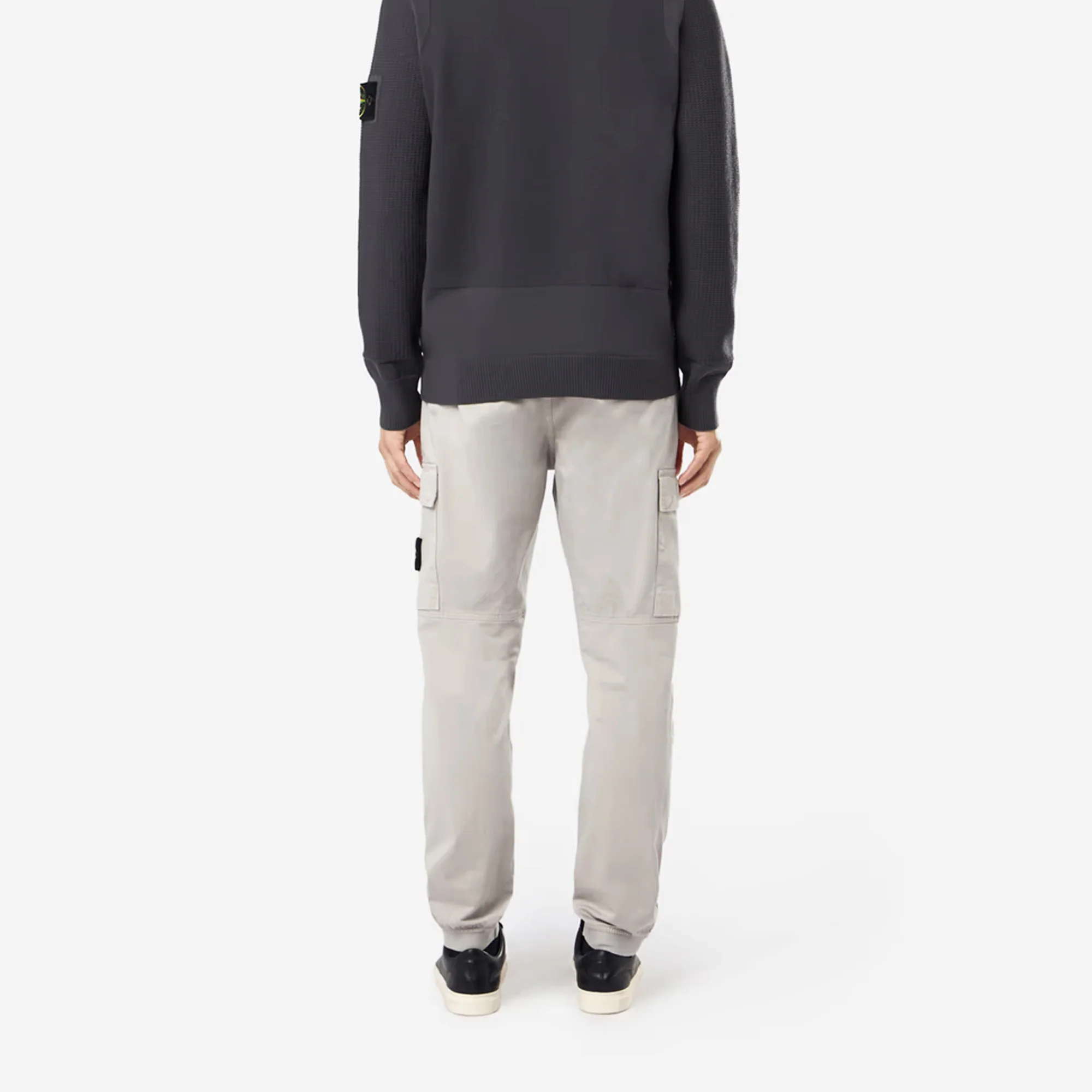 Stone Island Mens Stretch Cotton Tela Cargo Pants - Image 4