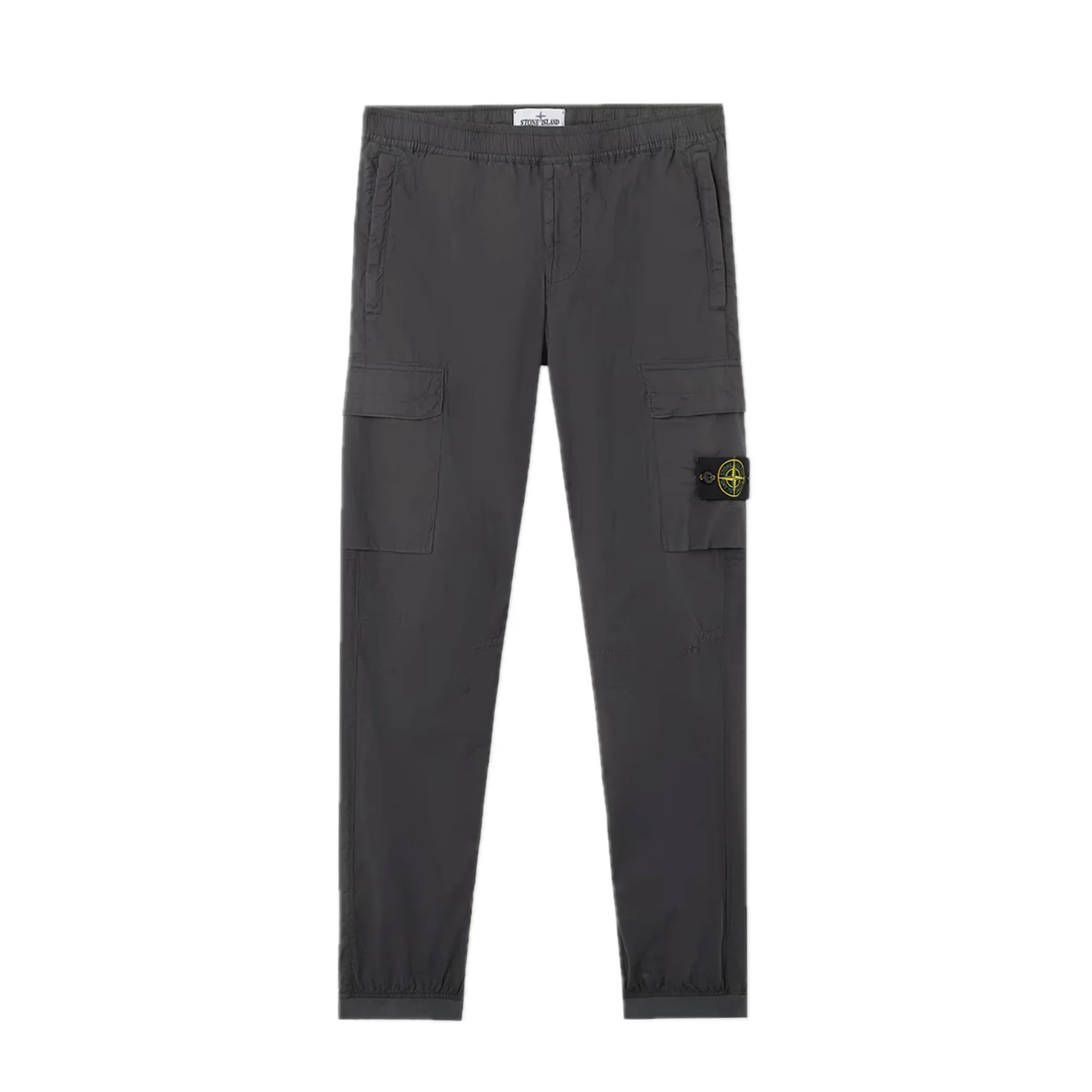 Stone Island Mens Stretch Cotton Tela Cargo Pants