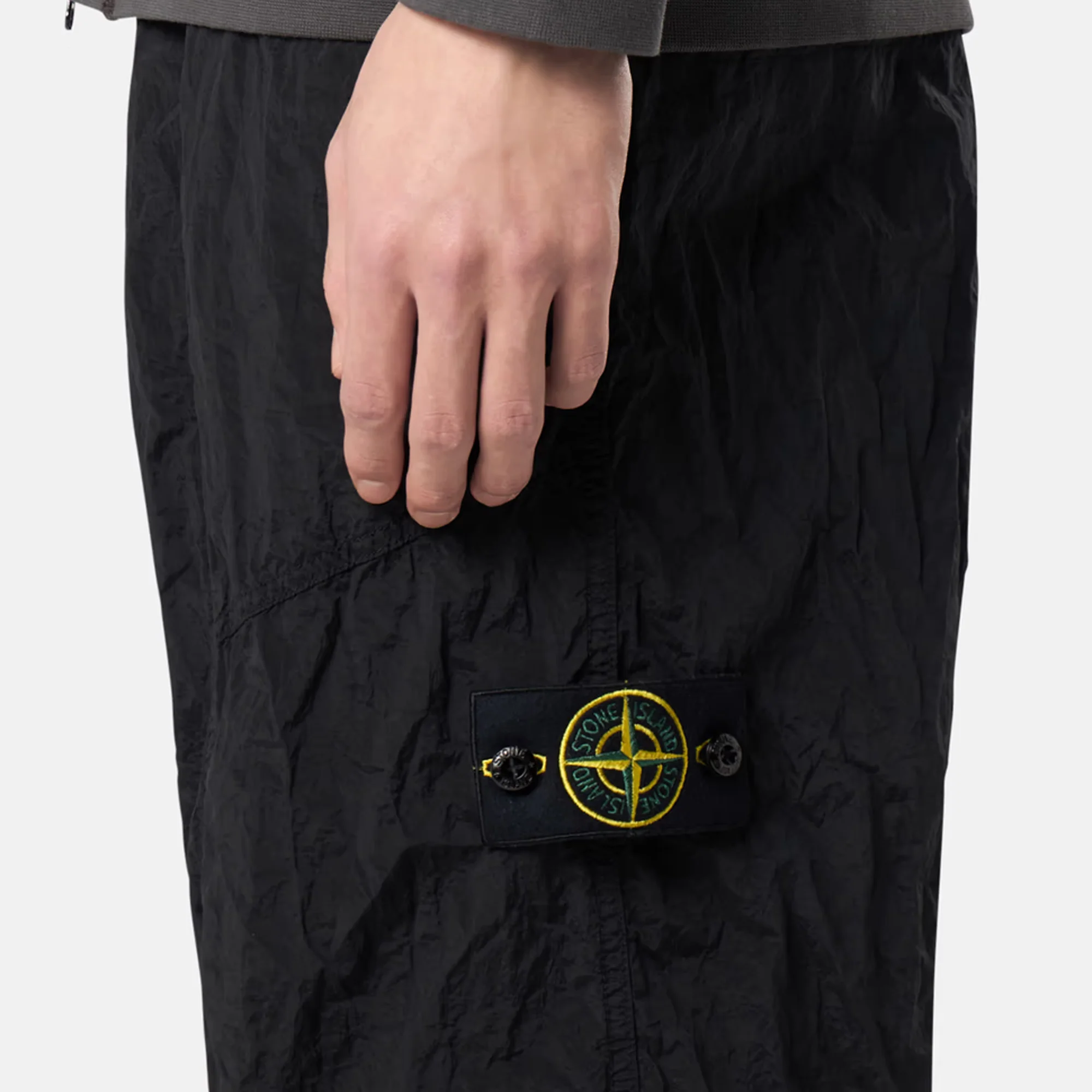 Stone Island Mens Nylon Metal ECONYL® Pants - Image 3