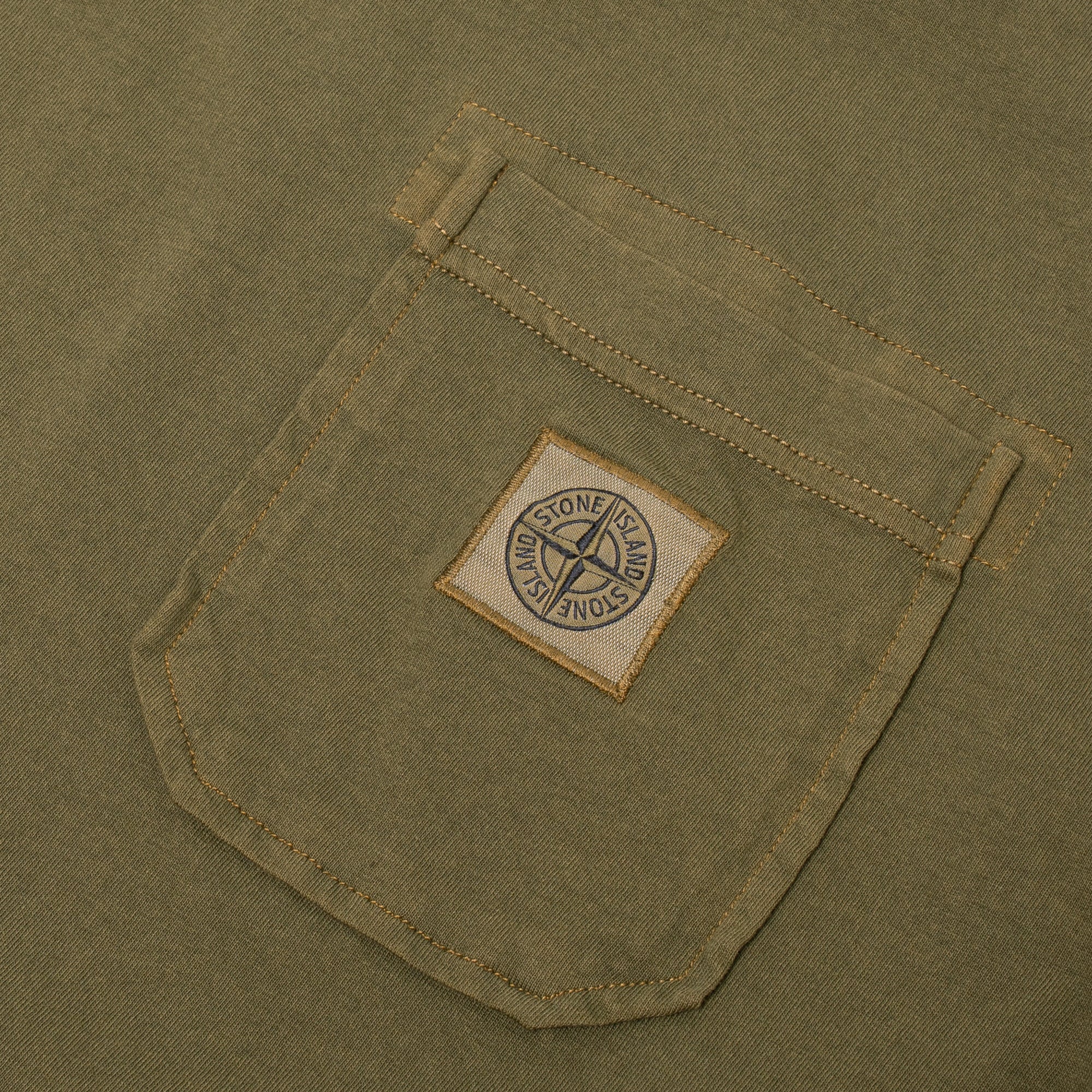 Stone Island Mens Fissato Pocket Tee - Image 2