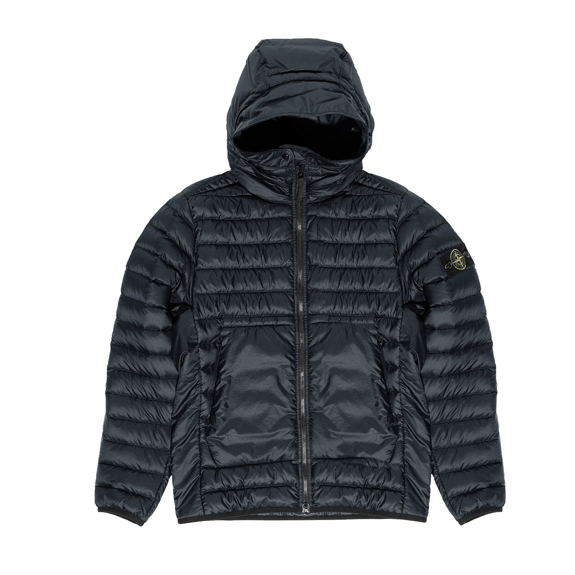 Stone Island Mens Real Down Jacket 'Navy'