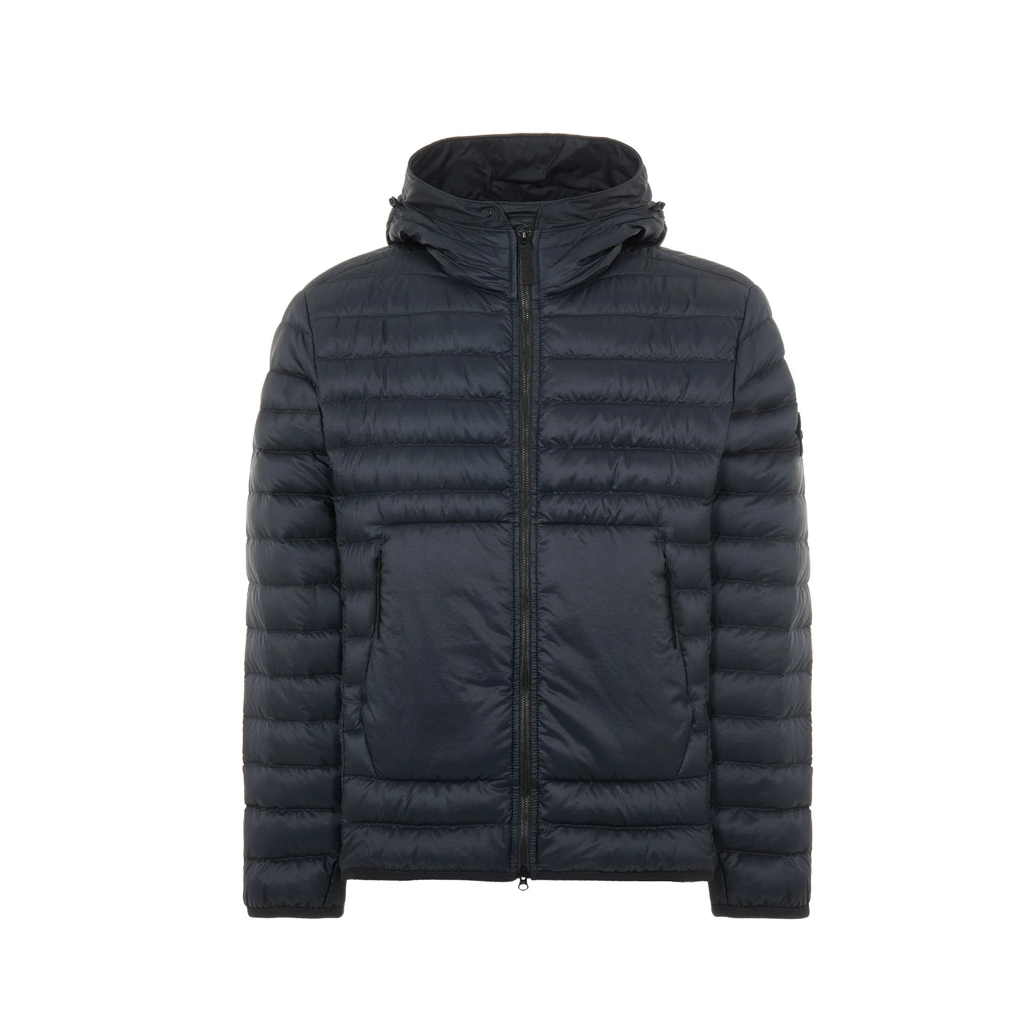 Stone Island Mens Real Down Jacket 'Navy' - Image 2