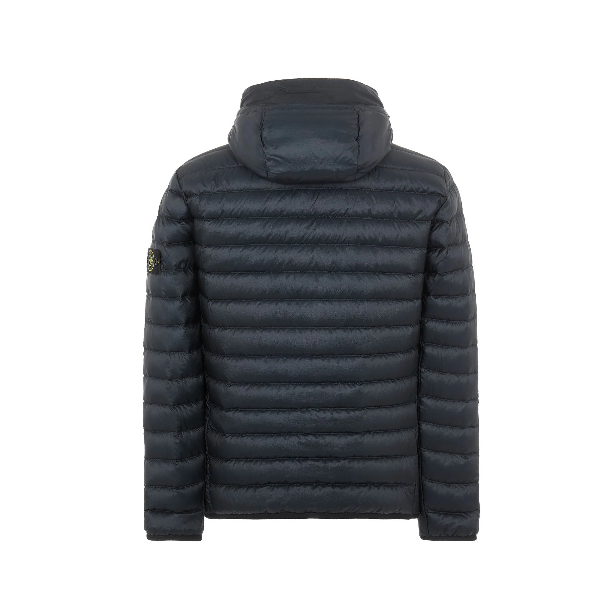 Stone Island Mens Real Down Jacket 'Navy' - Image 3