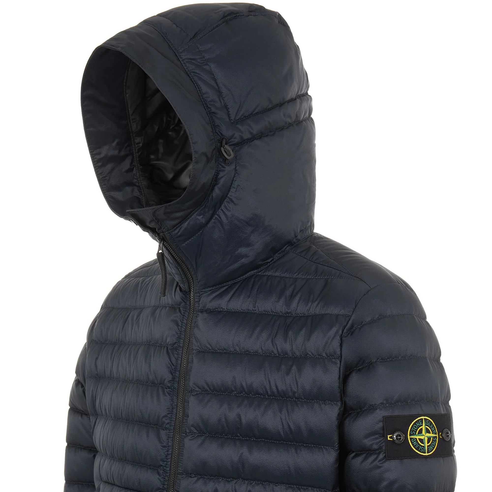 Stone Island Mens Real Down Jacket 'Navy' - Image 4