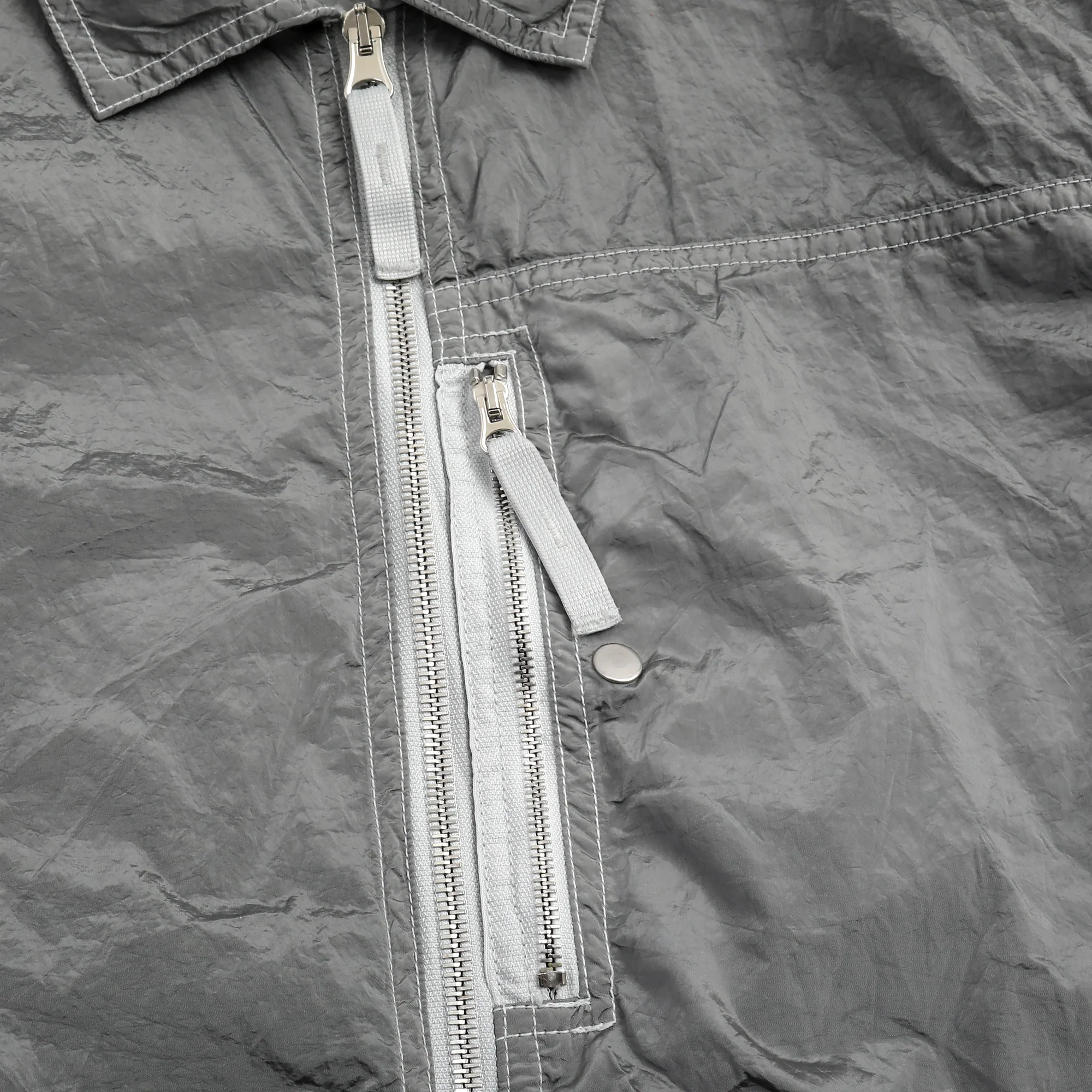 Stone Island Mens Nylon Metal ECONYL® Overshirt - Image 3
