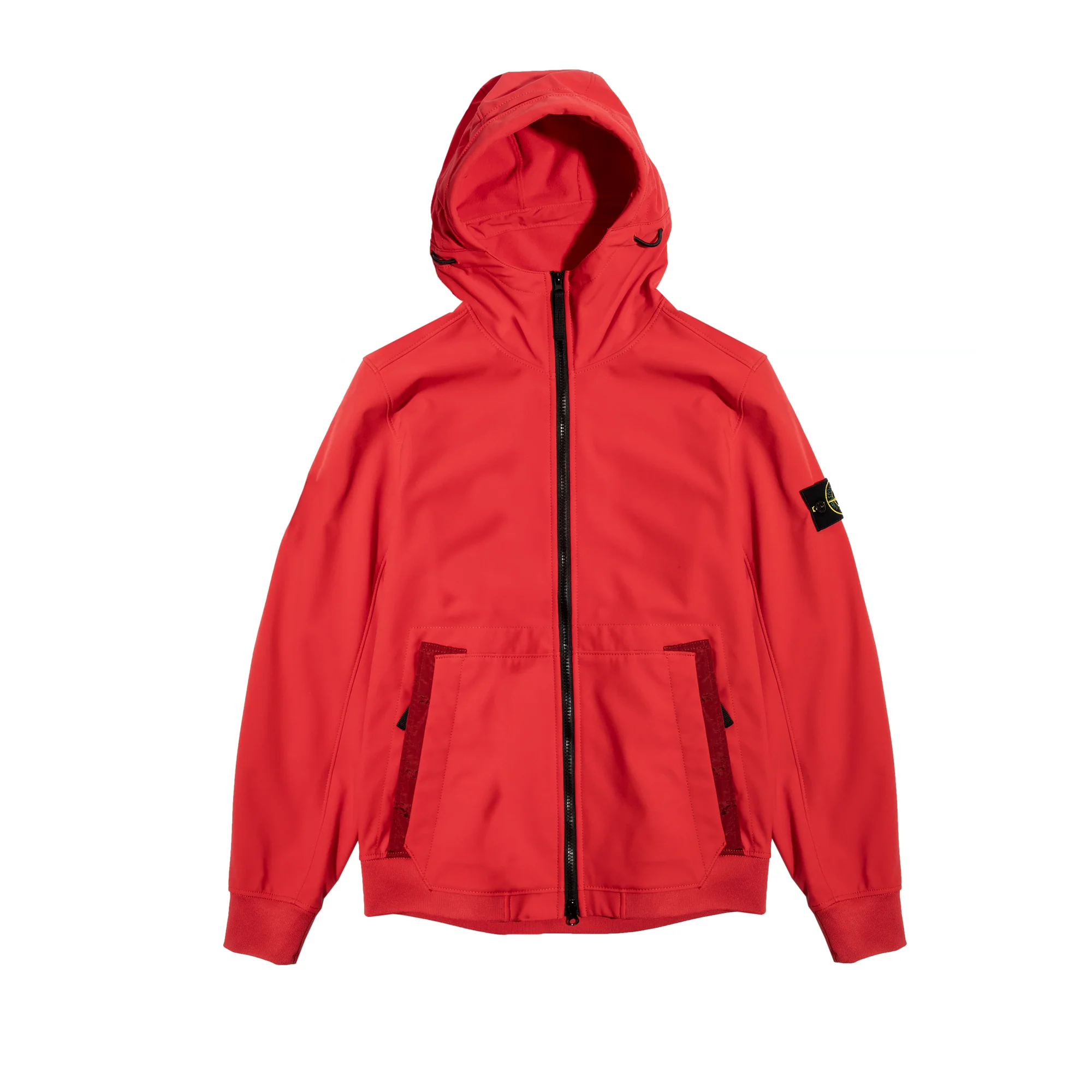 Stone Island Mens Soft-Shell Hooded Jacket