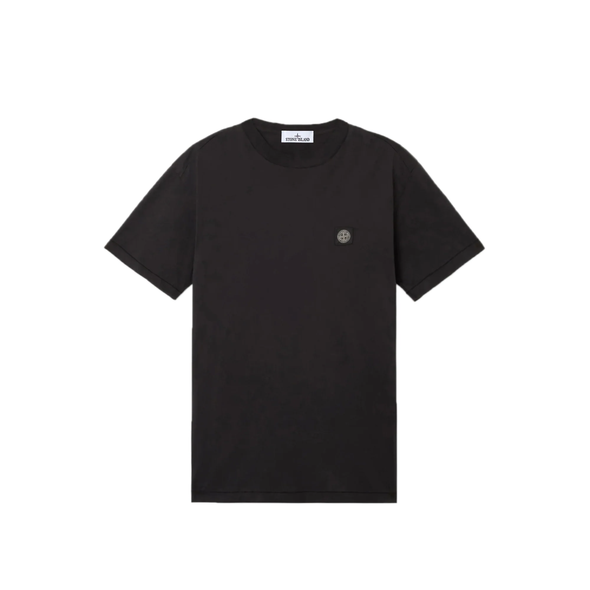 Stone Island Mens SS Compass Patch Tee