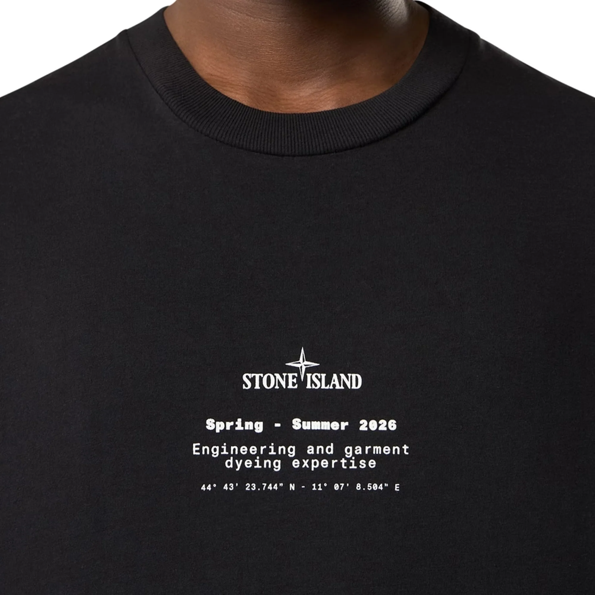 Stone Island Mens Organic Cotton SS Tee - Image 3