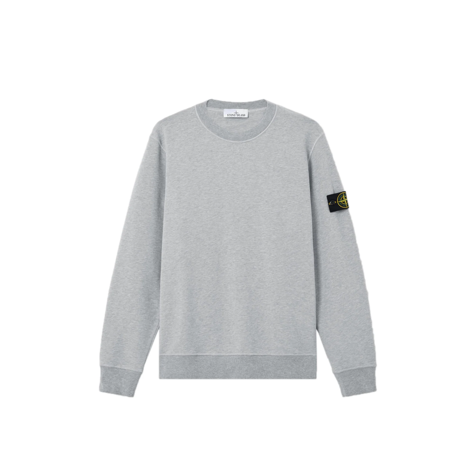Stone Island Mens Organic Cotton Fleece Sweatshirt