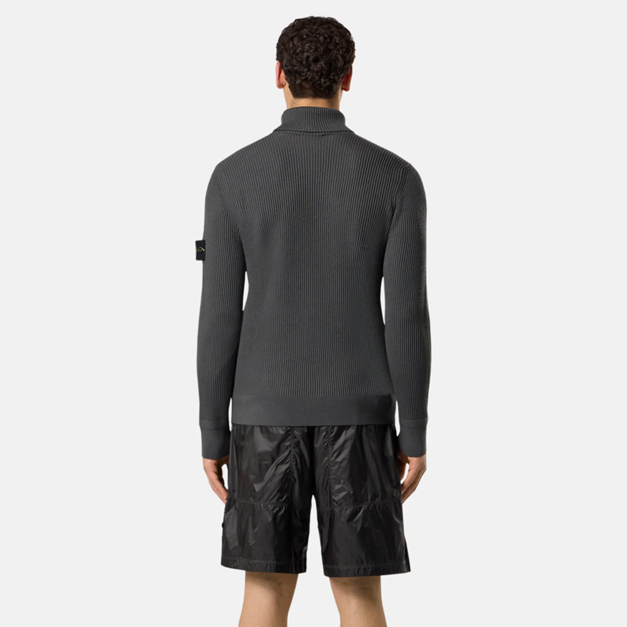 Stone Island Mens Turtleneck Jumper - Image 3