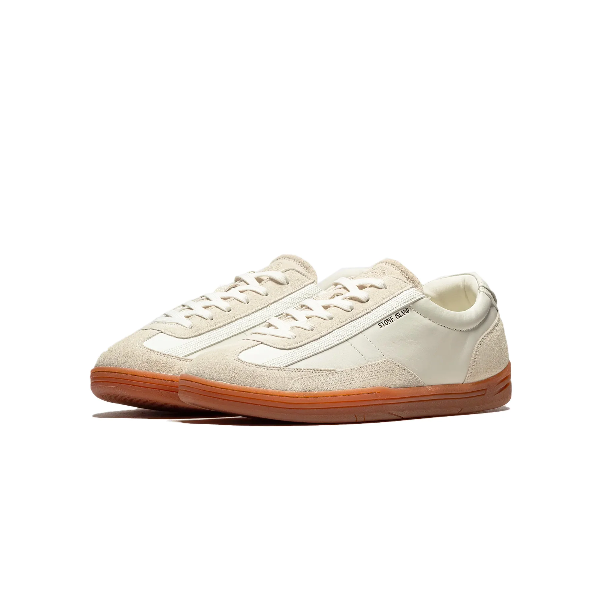Stone Island Mens Rock White Shoes - Image 2