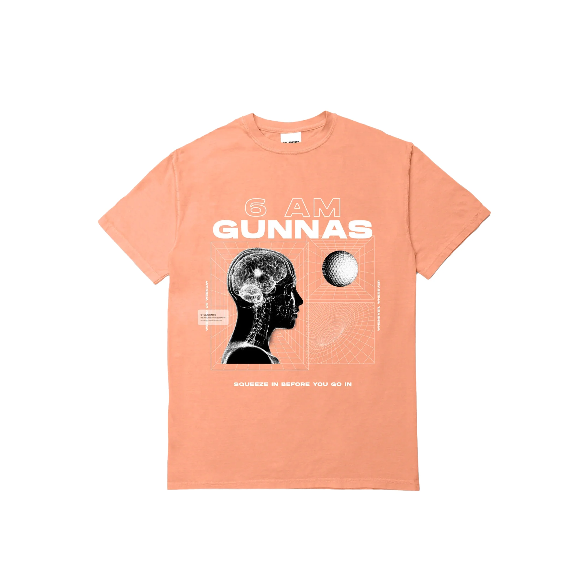 Students Mens 6 AM Gunnas SS Tee