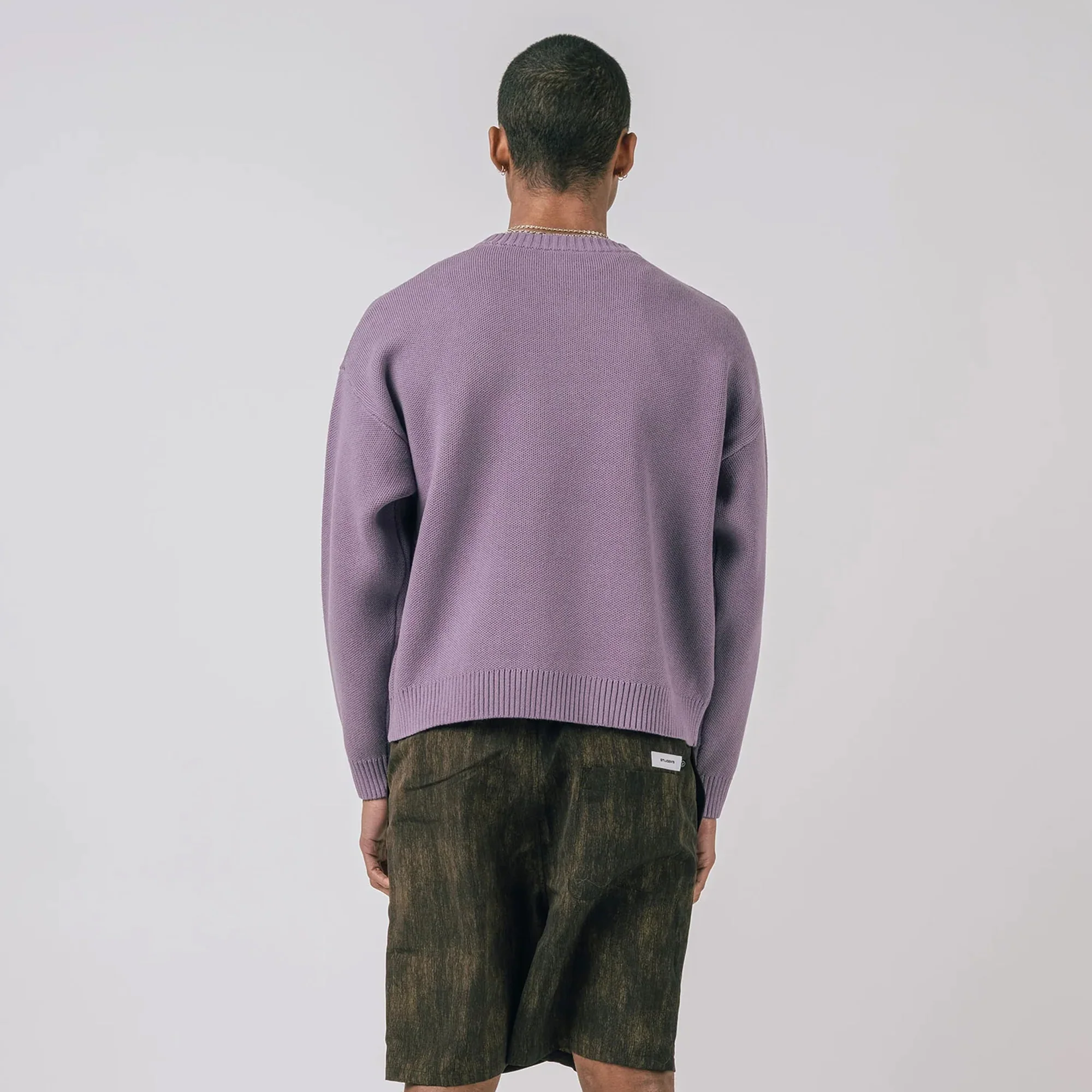 Students Mens Rains Cable Knit Sweater - Image 3