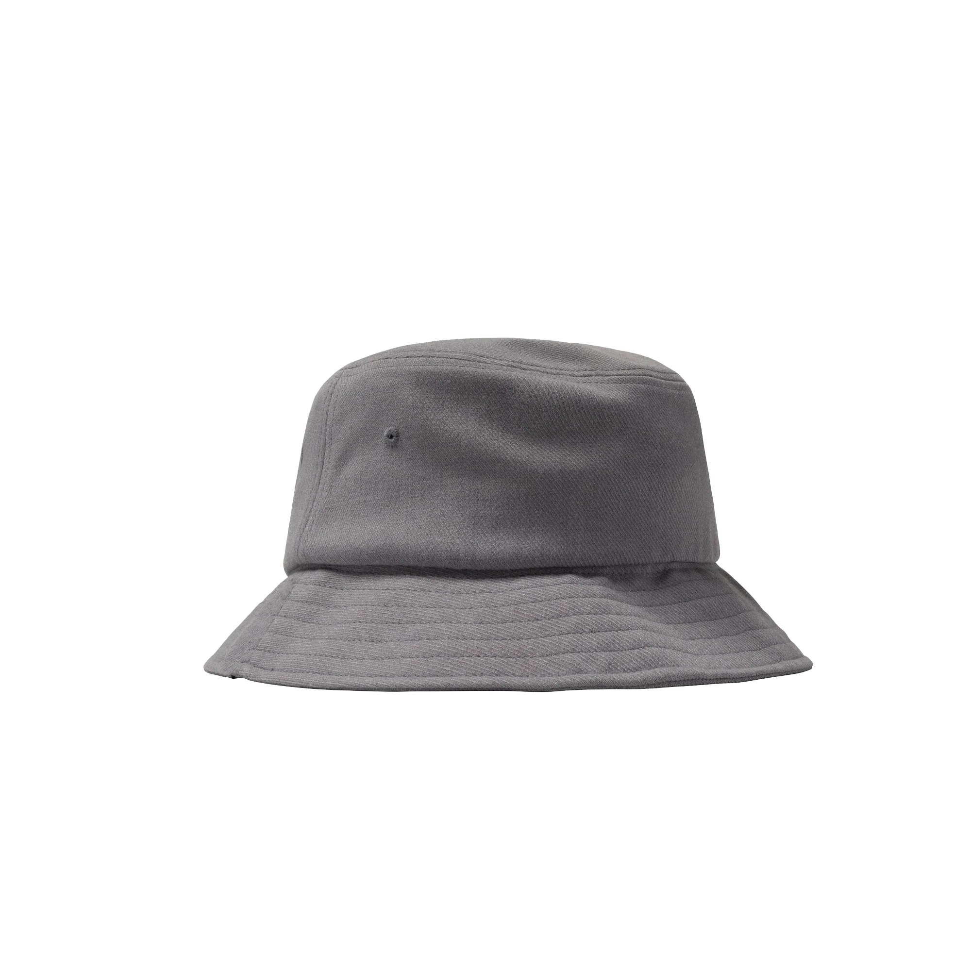 Stussy Big Logo Twill Grey Bucket Hat - Image 2