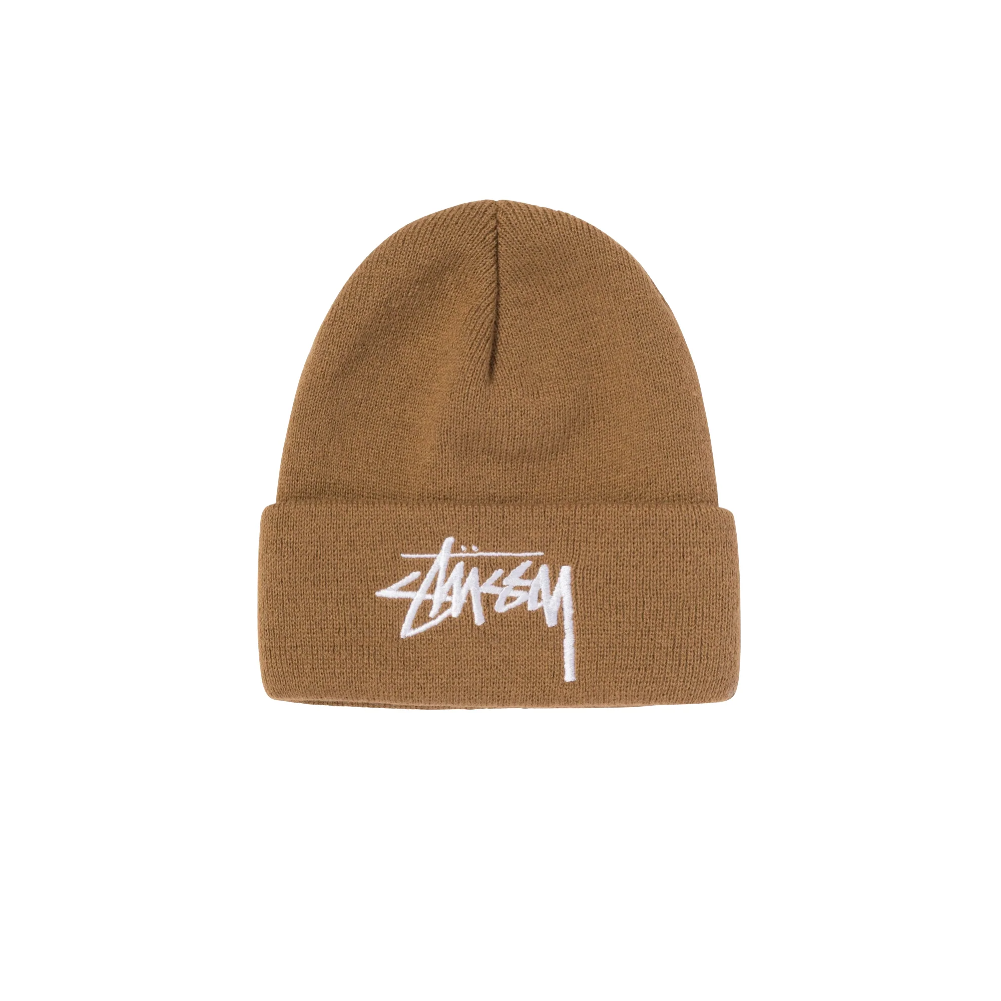 Stussy Big Stock Cuff Brown Beanie