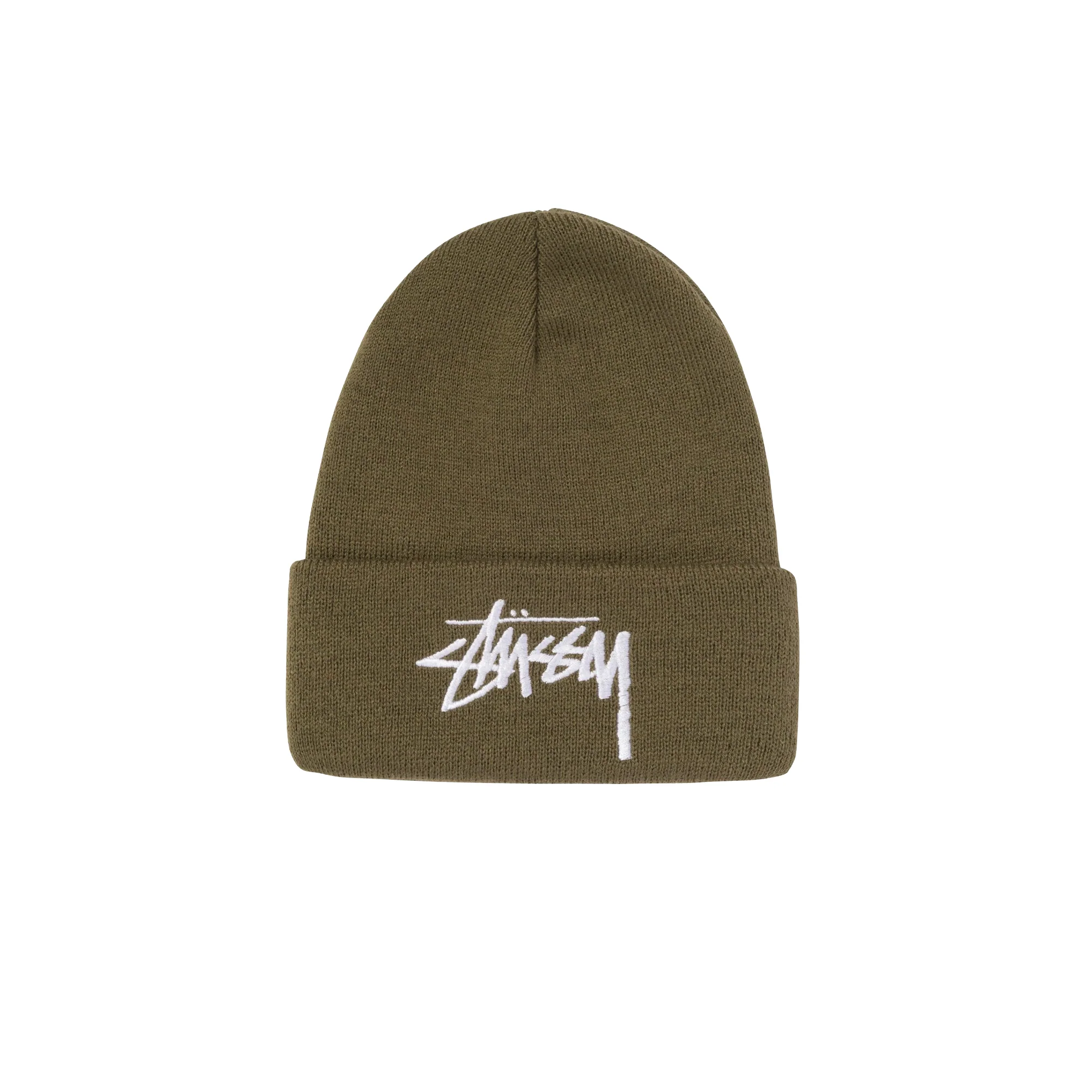 Stussy Big Cuff Olive Beanie