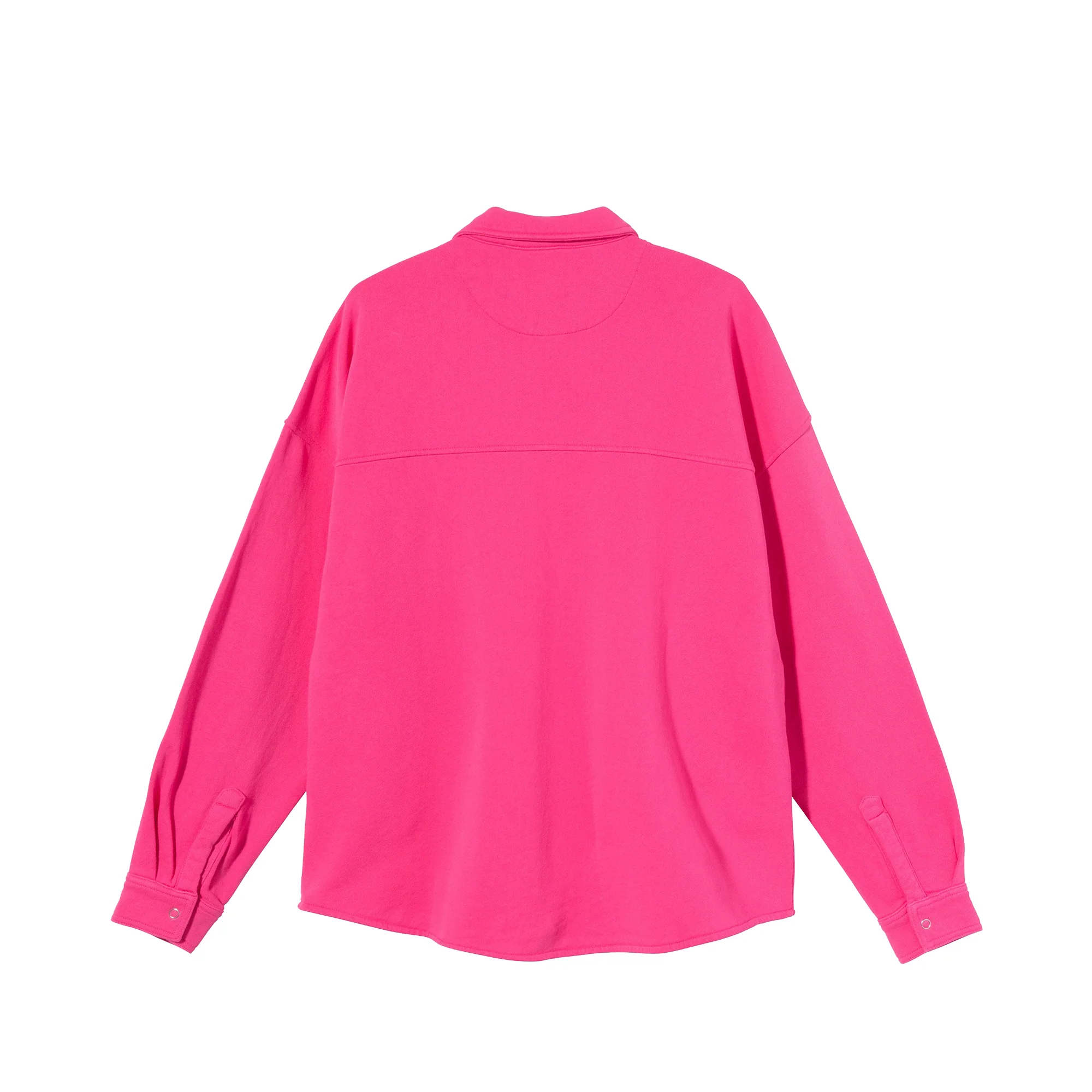 Stussy Womens Huron Shirt 'Hot Pink' - Image 2