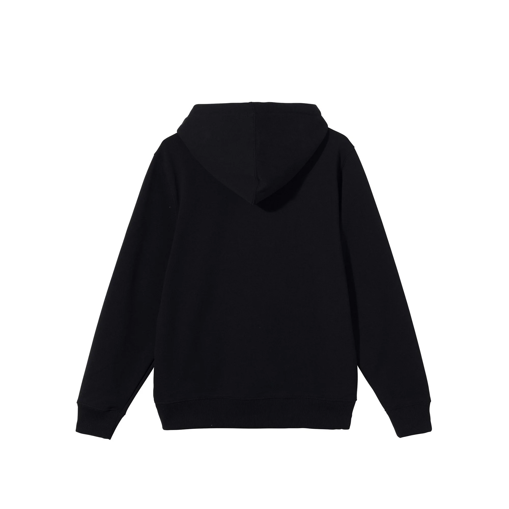 Stussy Mens Basic Stussy App Black Hoodie - Image 2