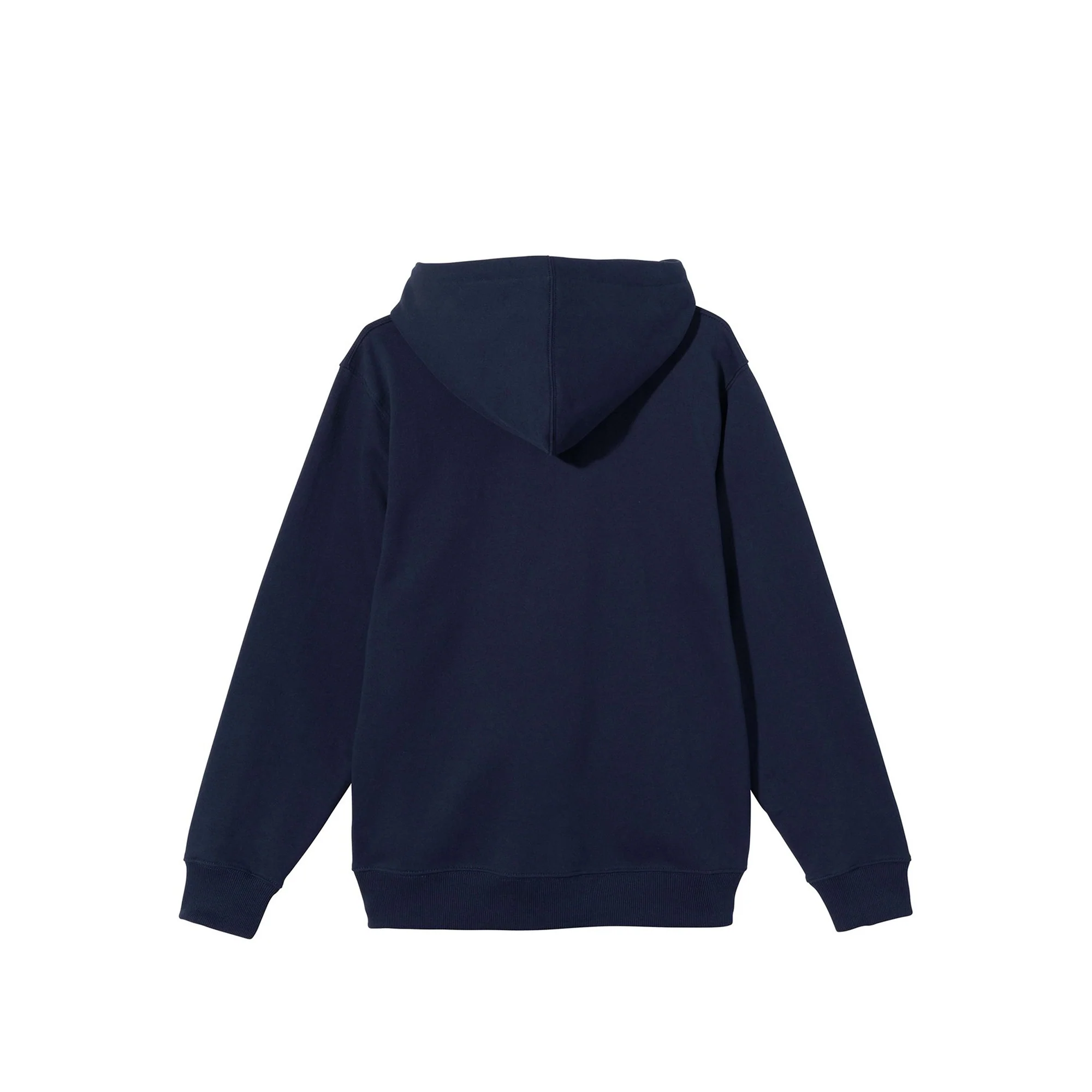 Stussy Mens Basic Stussy App Navy Hoodie - Image 2
