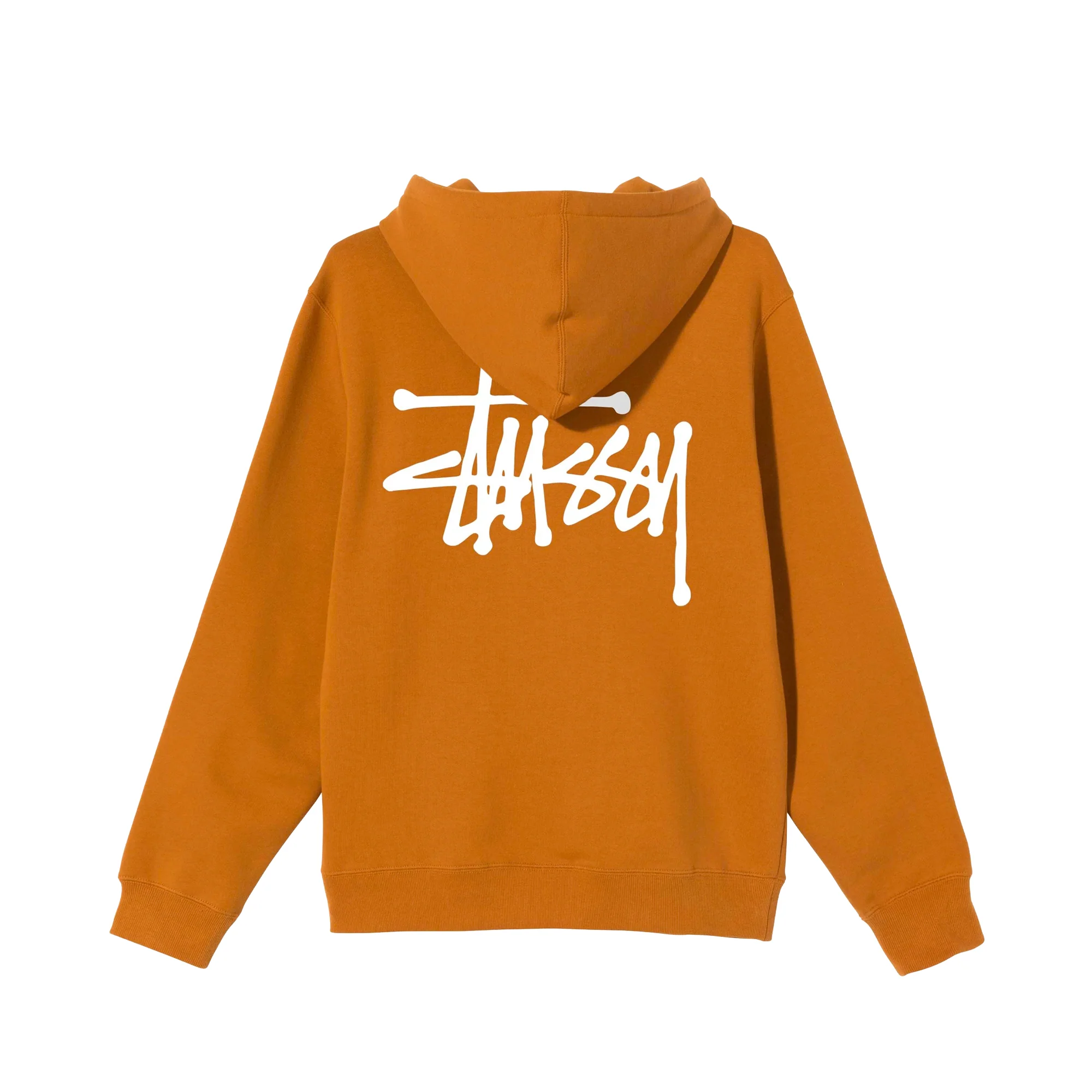 Stussy Men Basic Stussy Zip Caramel Hoodie - Image 2