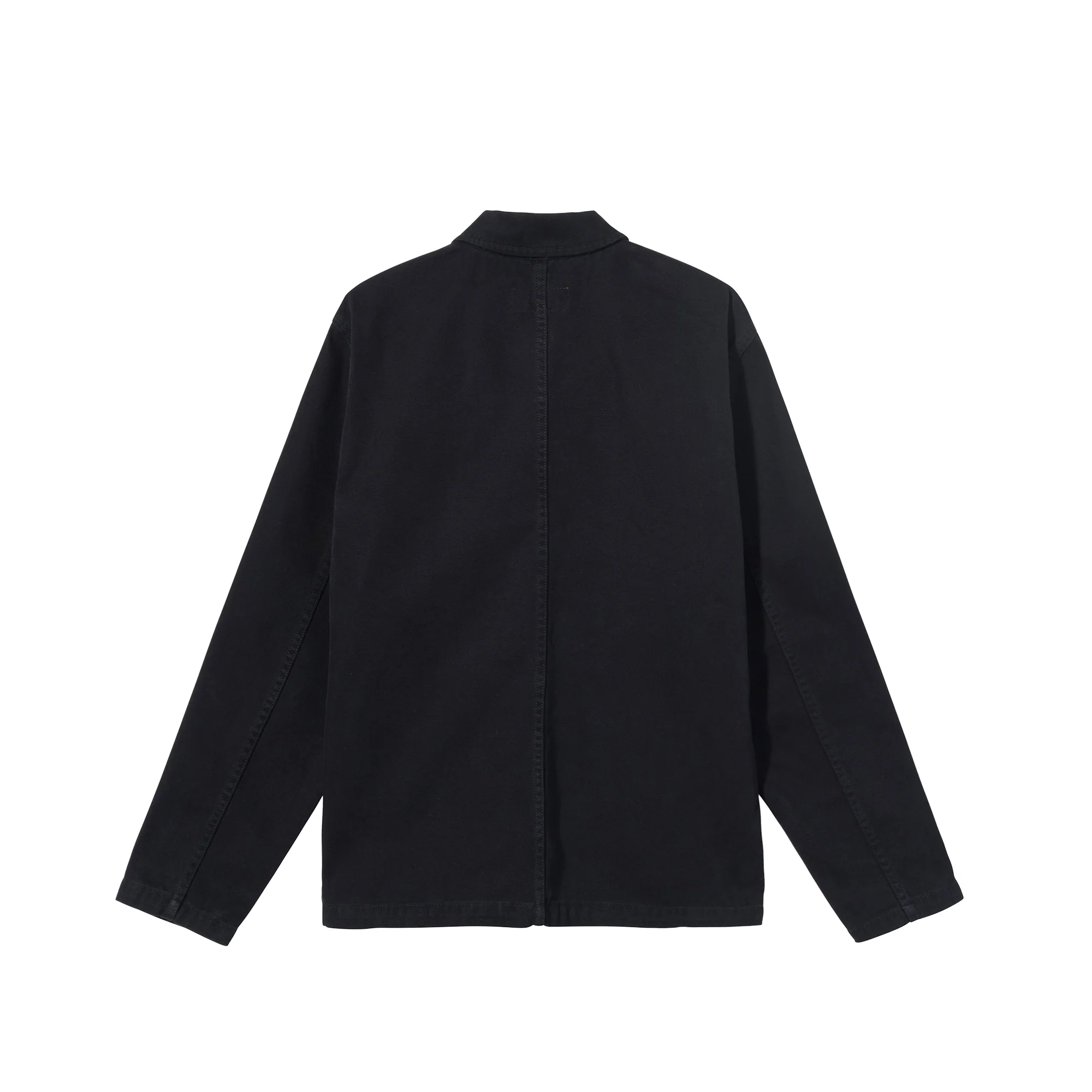 Stussy Mens Canvas Chore Jacket 'Black' - Image 2