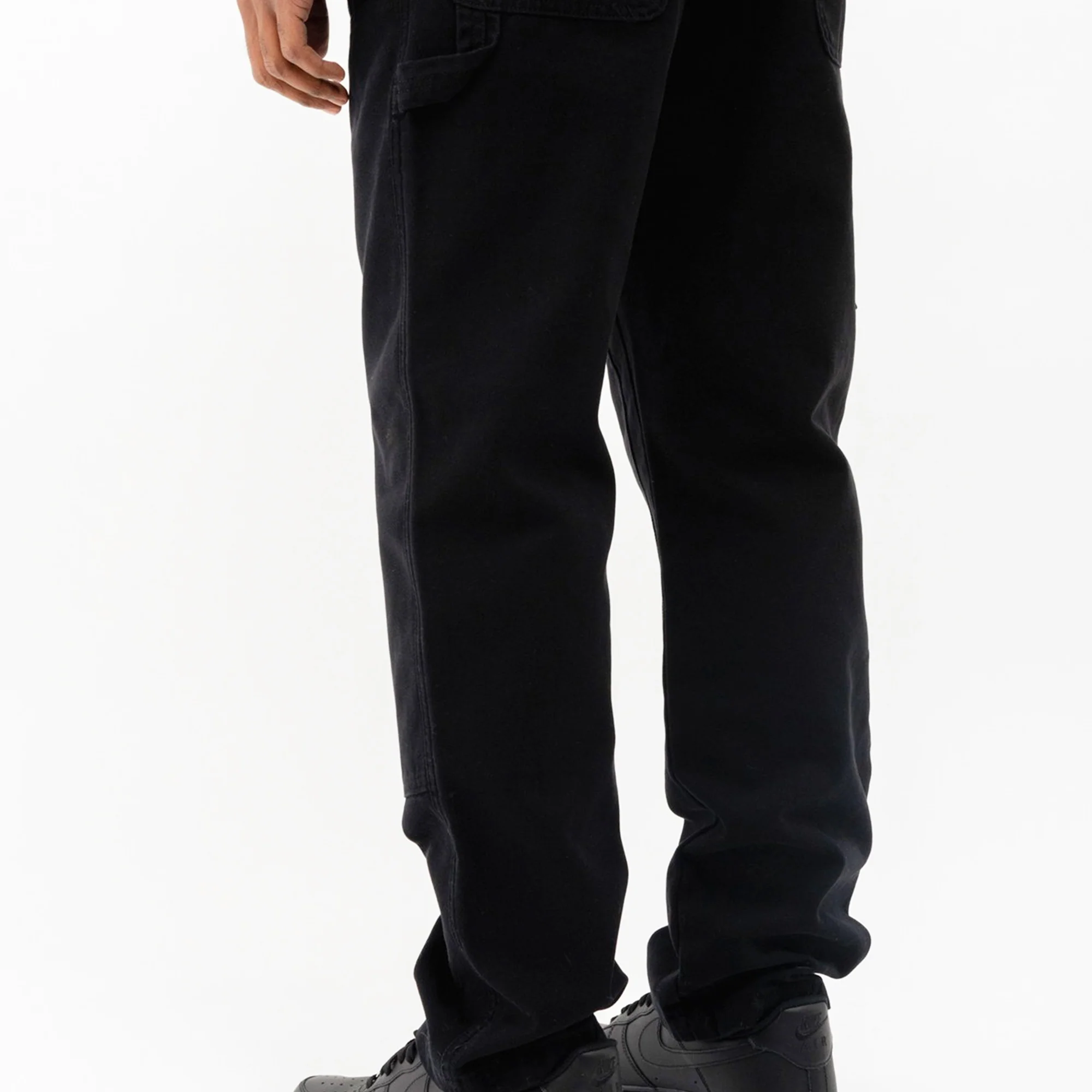 Stussy Mens Canvas Work Pant 'Black' - Image 4