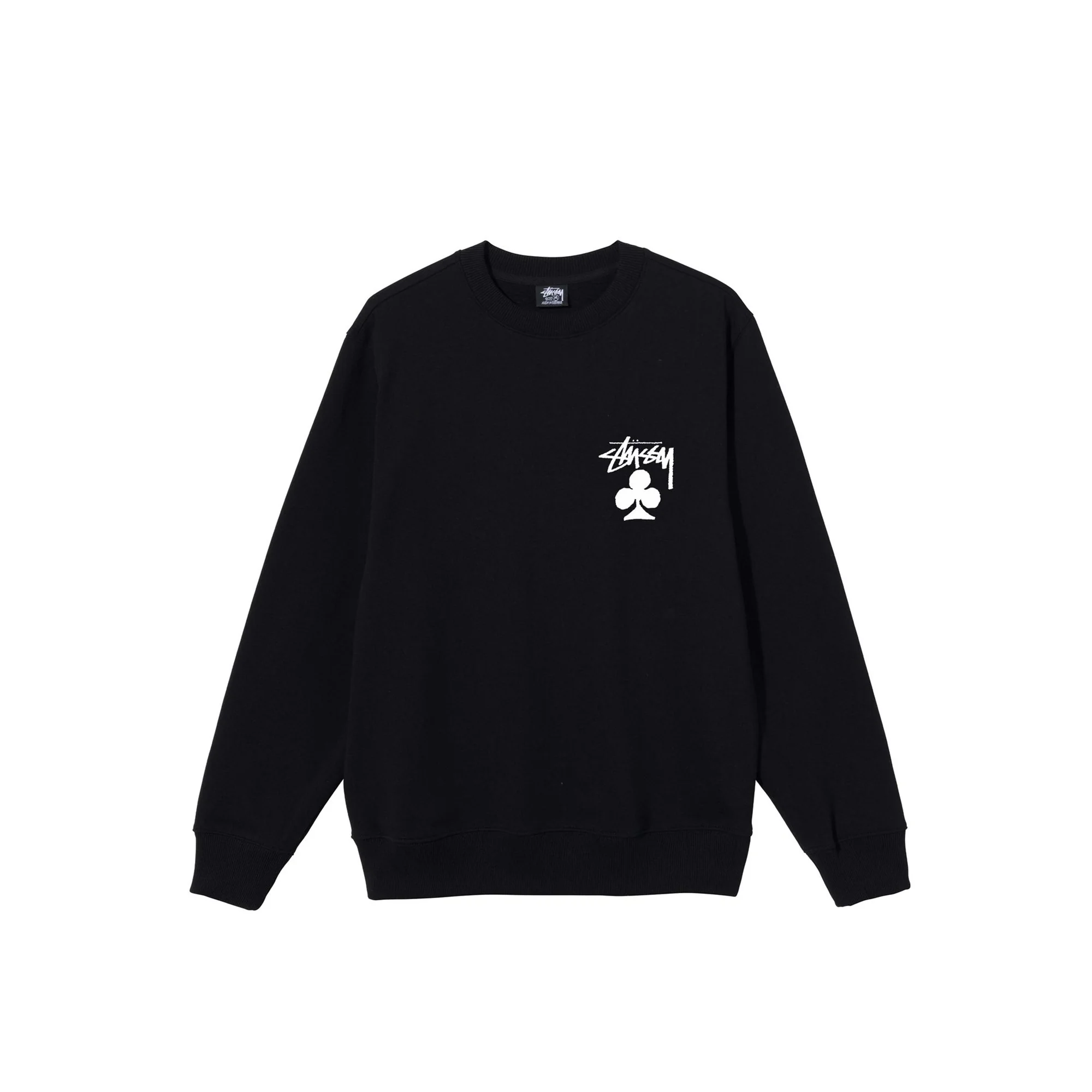Stussy Mens Club Black Crew