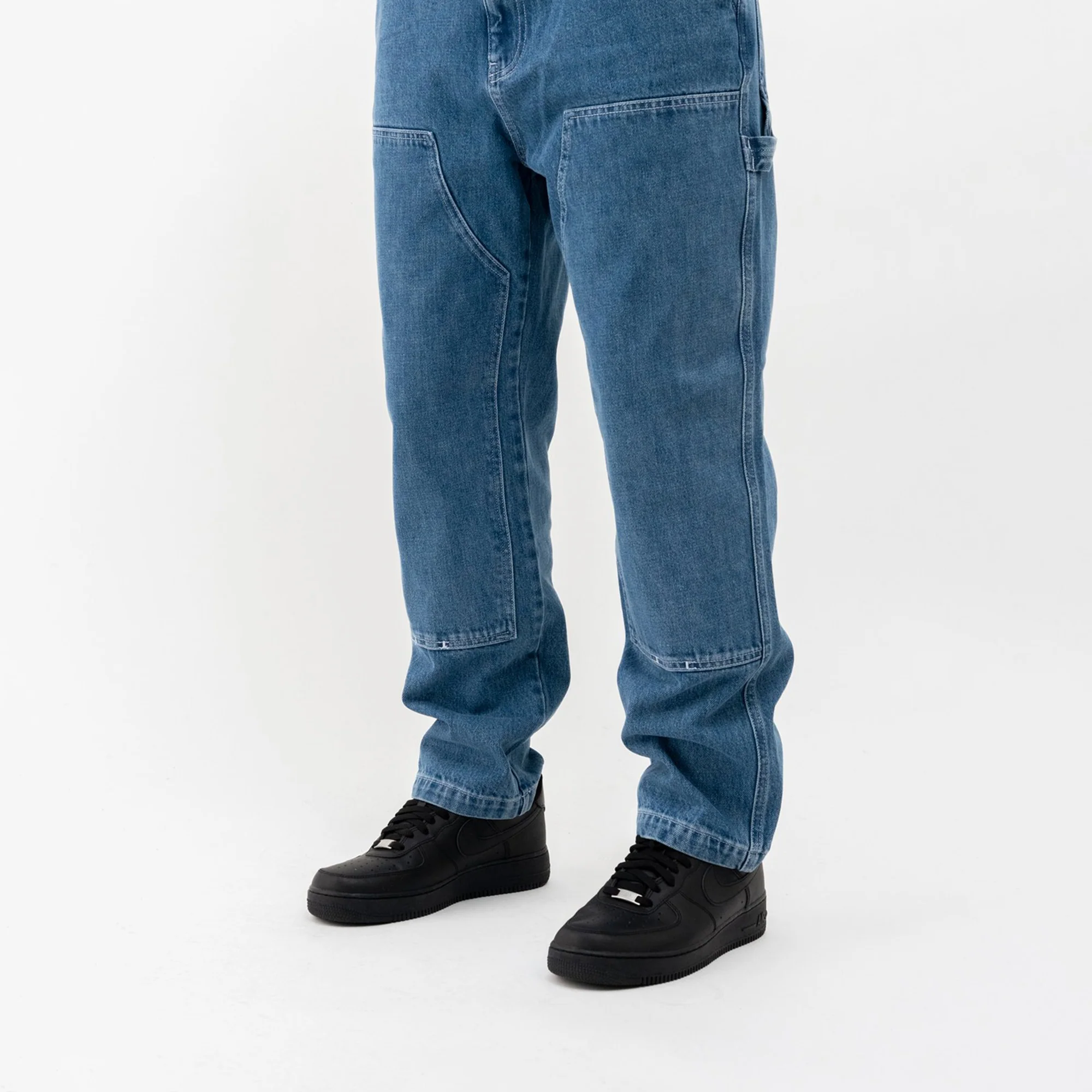 Stussy Mens Denim Work Pants - Image 3