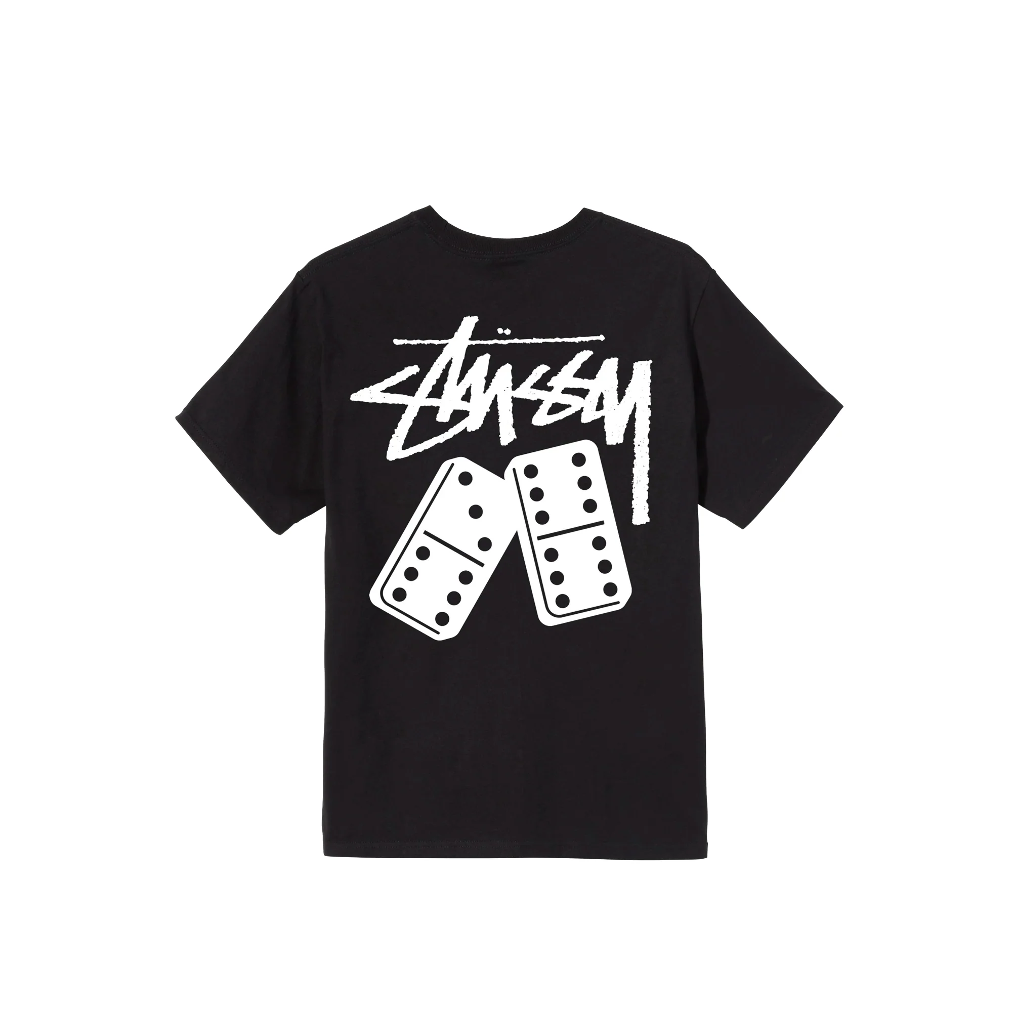 Stussy Men Dominoes Black Tee - Image 2