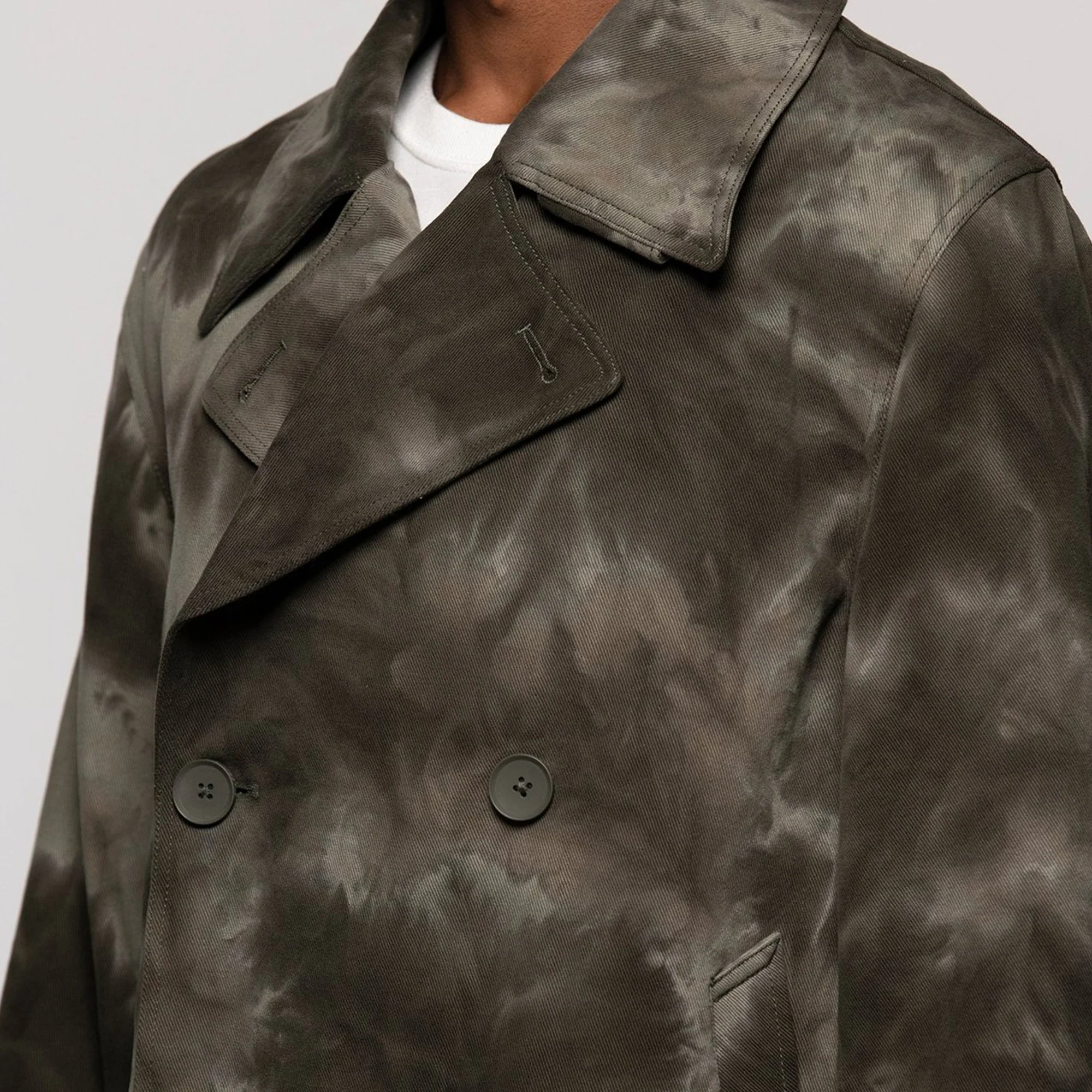 Stussy Dyed Trench Coat - Image 4