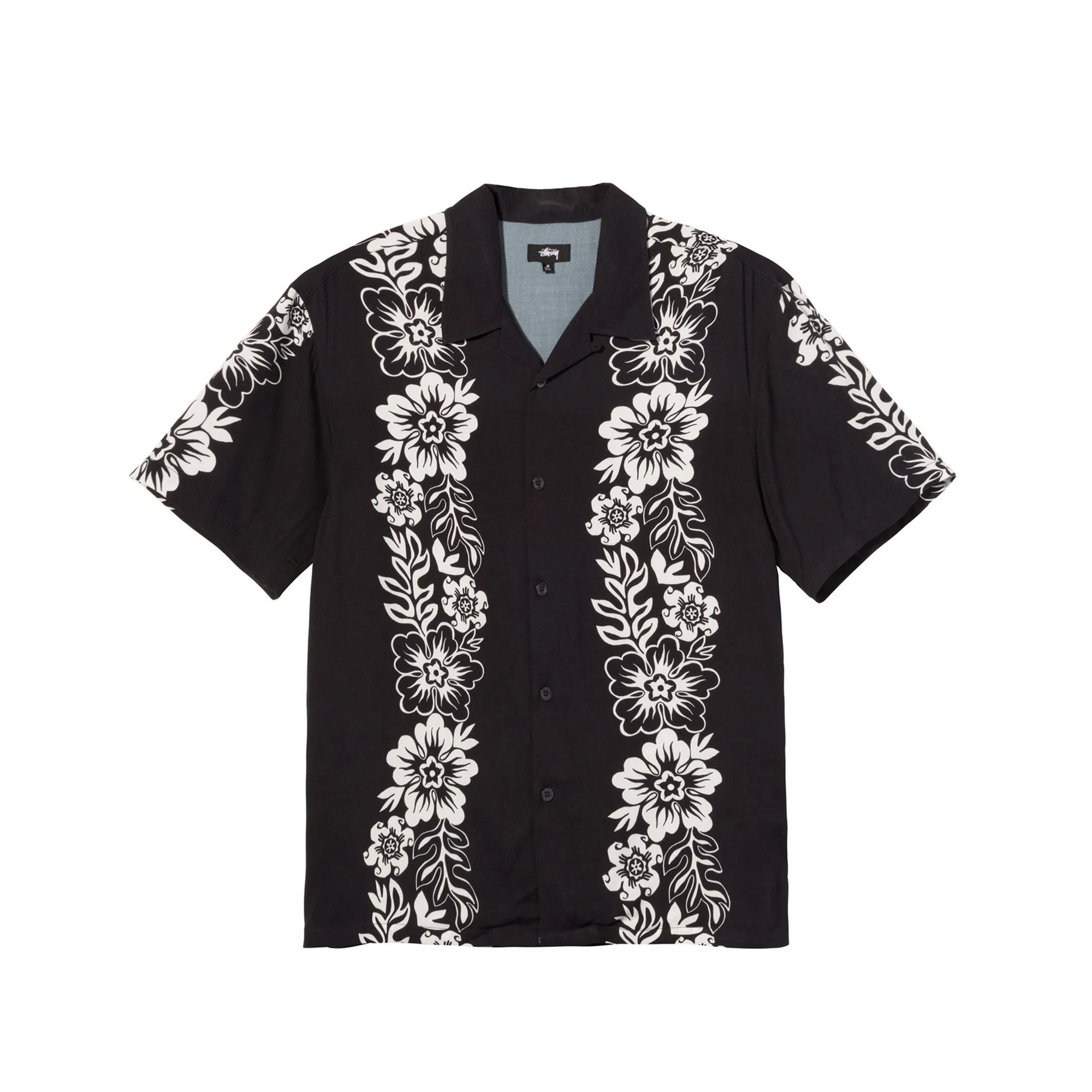 Stussy Mens Hawaiian Pattern Shirt