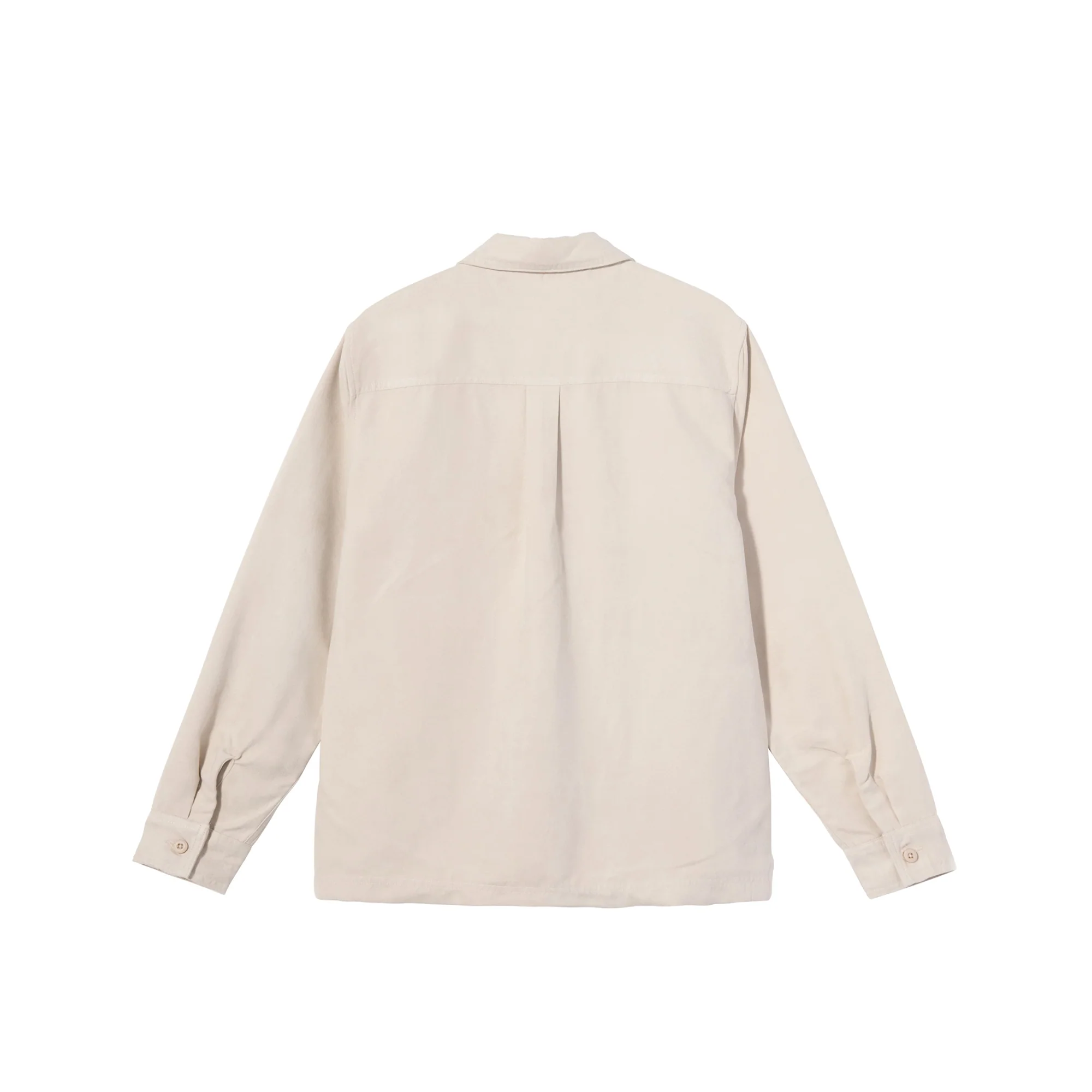 Stussy Mens Micro Suede Work Shirt - Image 2