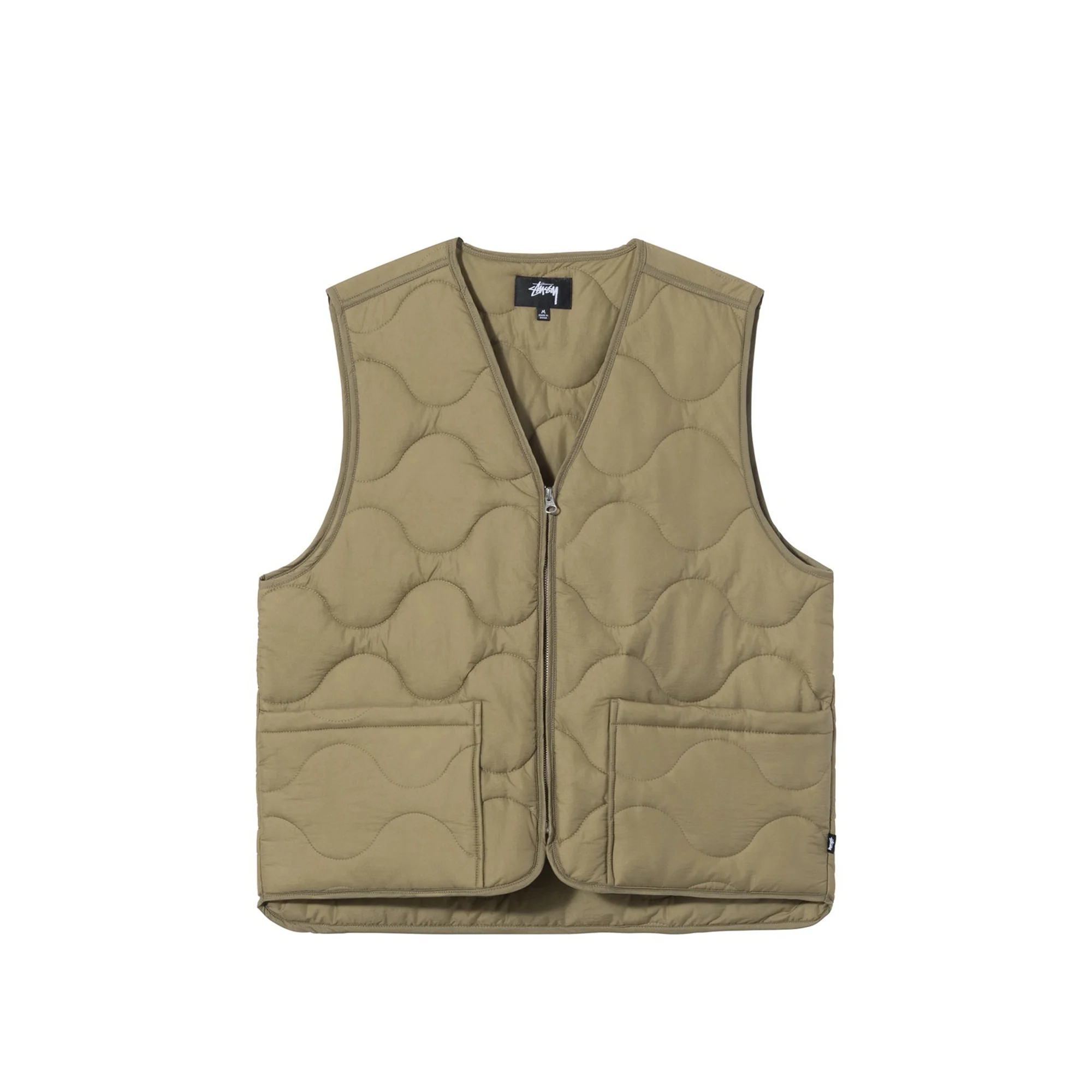 Stussy Mens Quilted Liner Vest