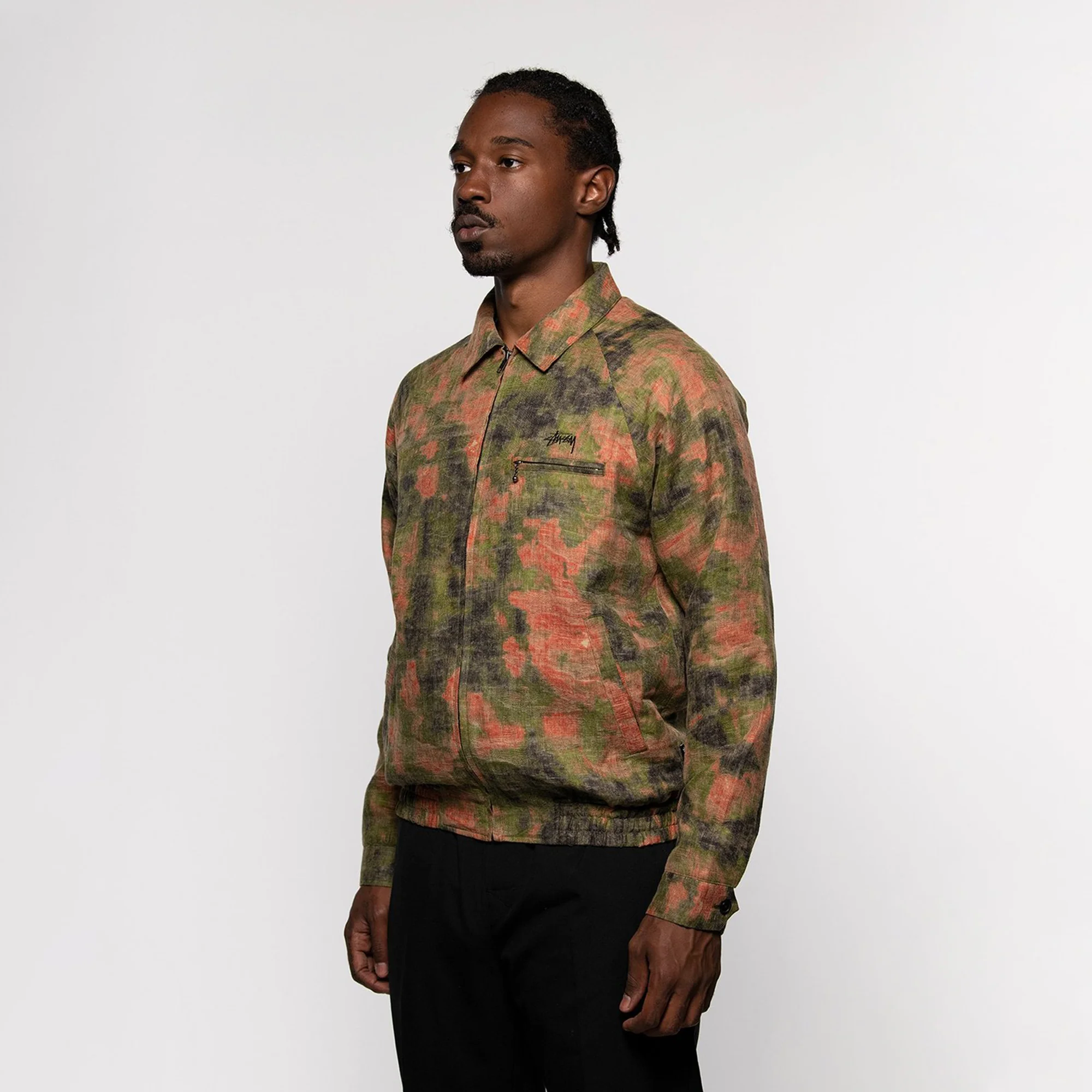 Stussy Mens Reverse Jacquard Bryan Jacket - Image 3