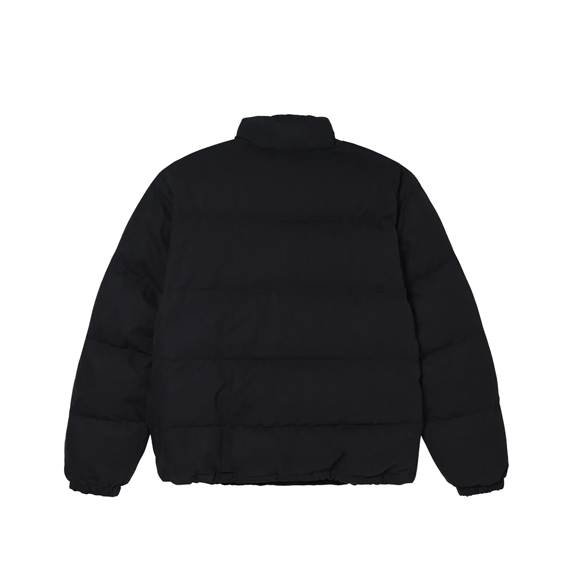 Stussy Mens Solid Puffer Jacket 'Black' - Image 2