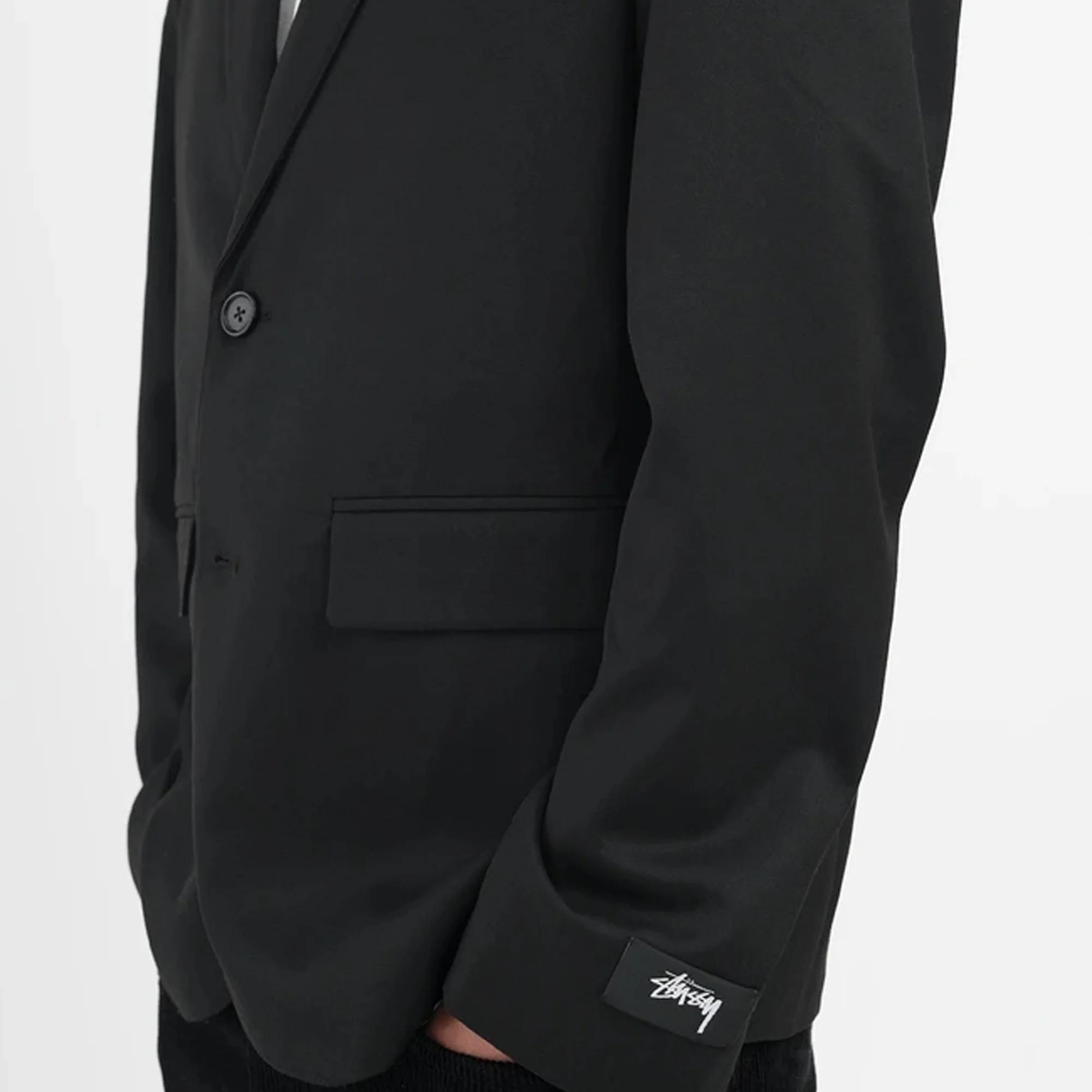Stussy Mens Sport Coat 'Black' - Image 3