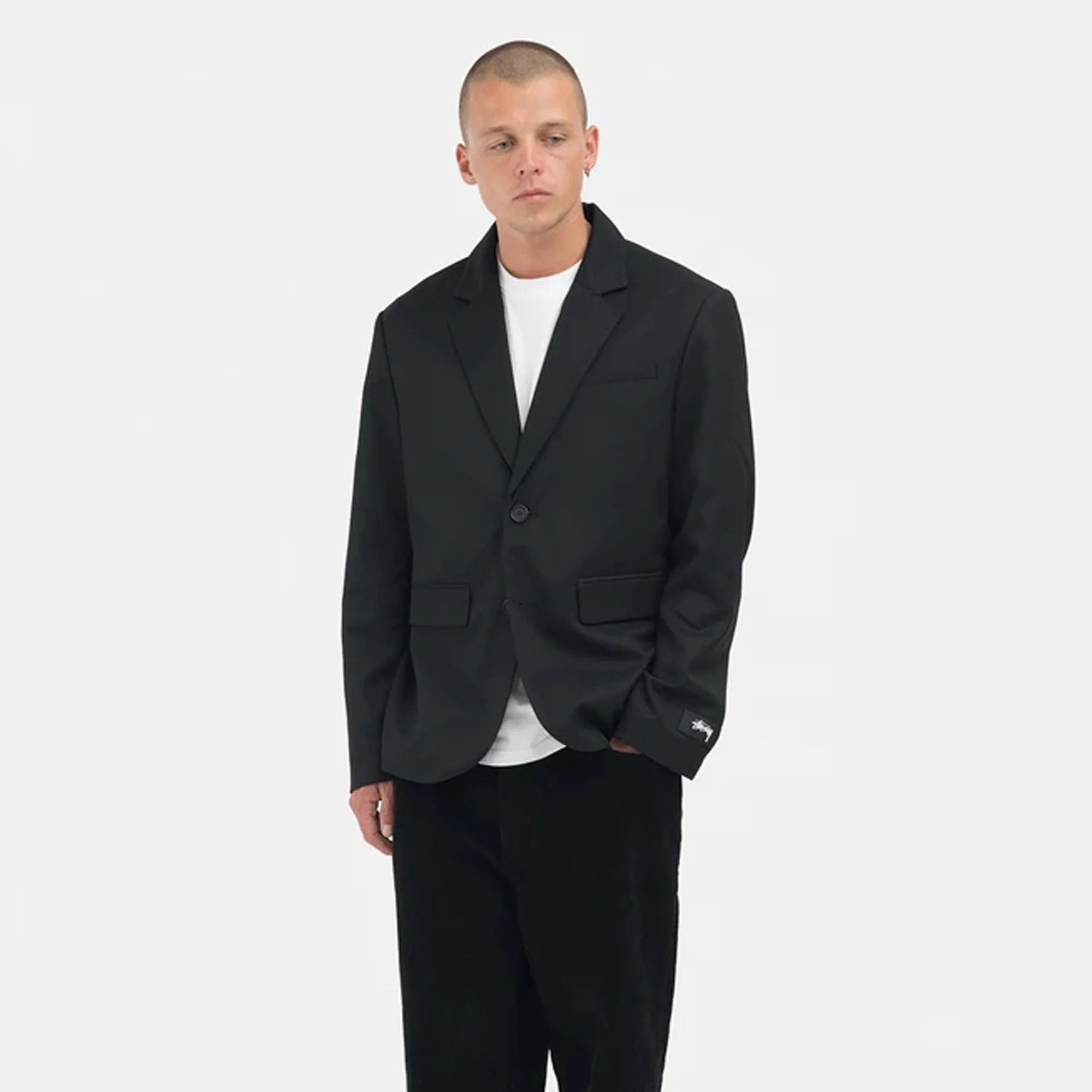 Stussy Mens Sport Coat 'Black' - Image 4