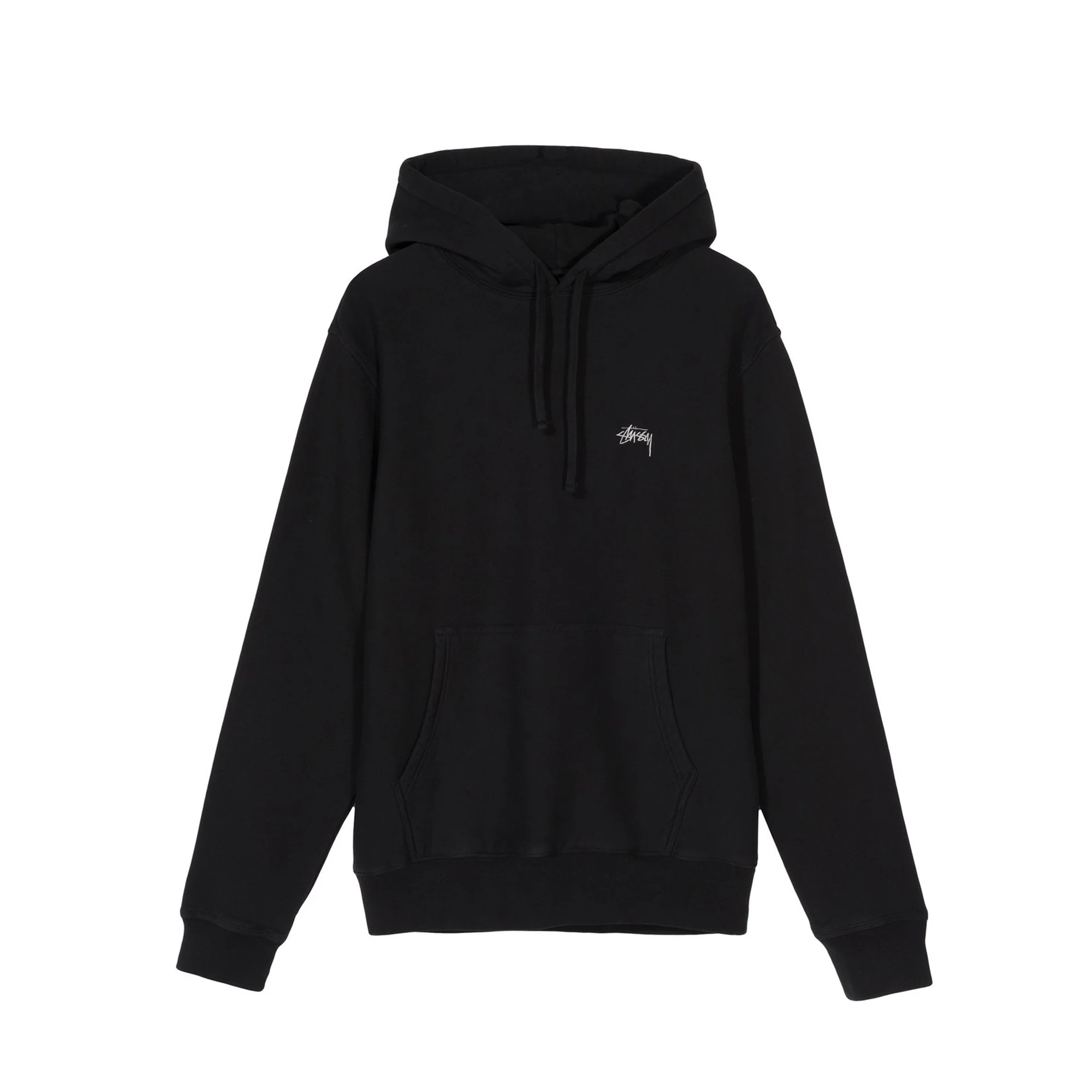 STUSSY STOCK LOGO HOODIE