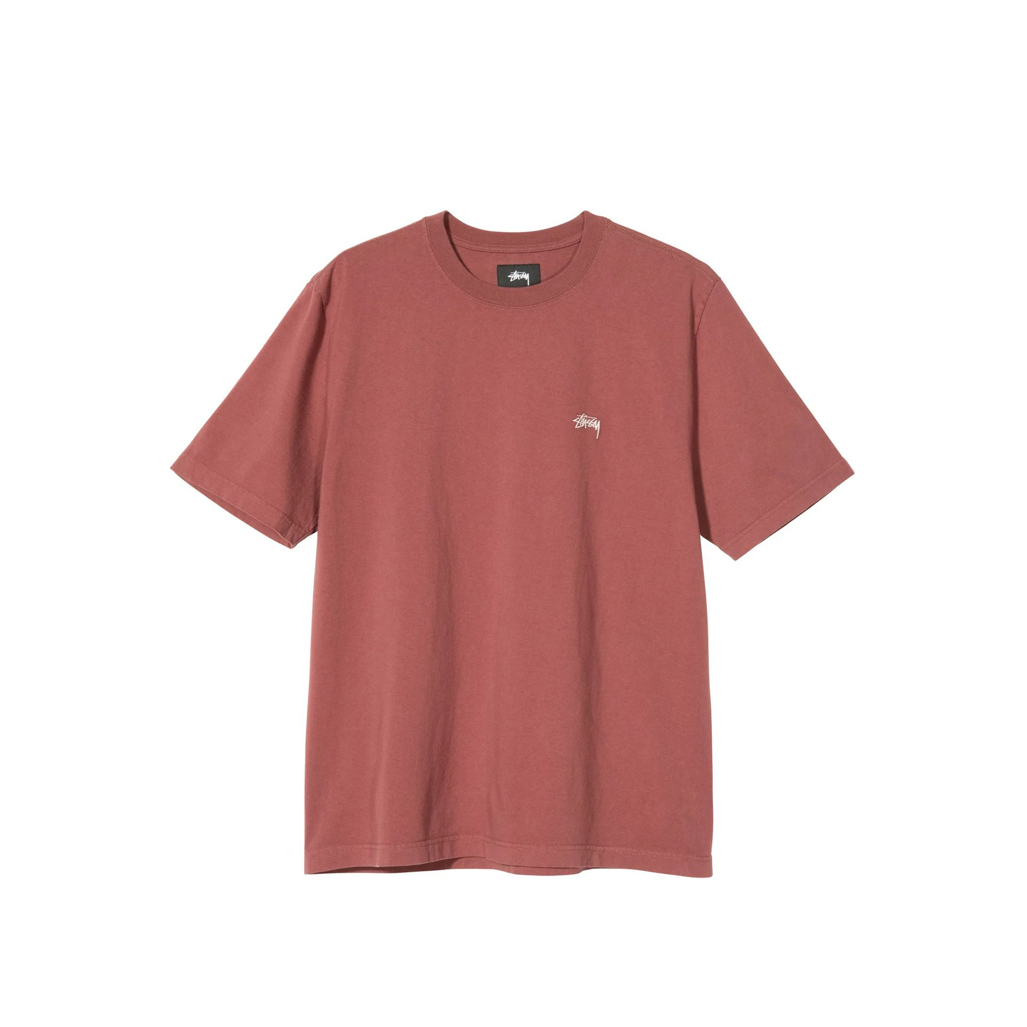 STUSSY STOCK LOGO S/SL CREW