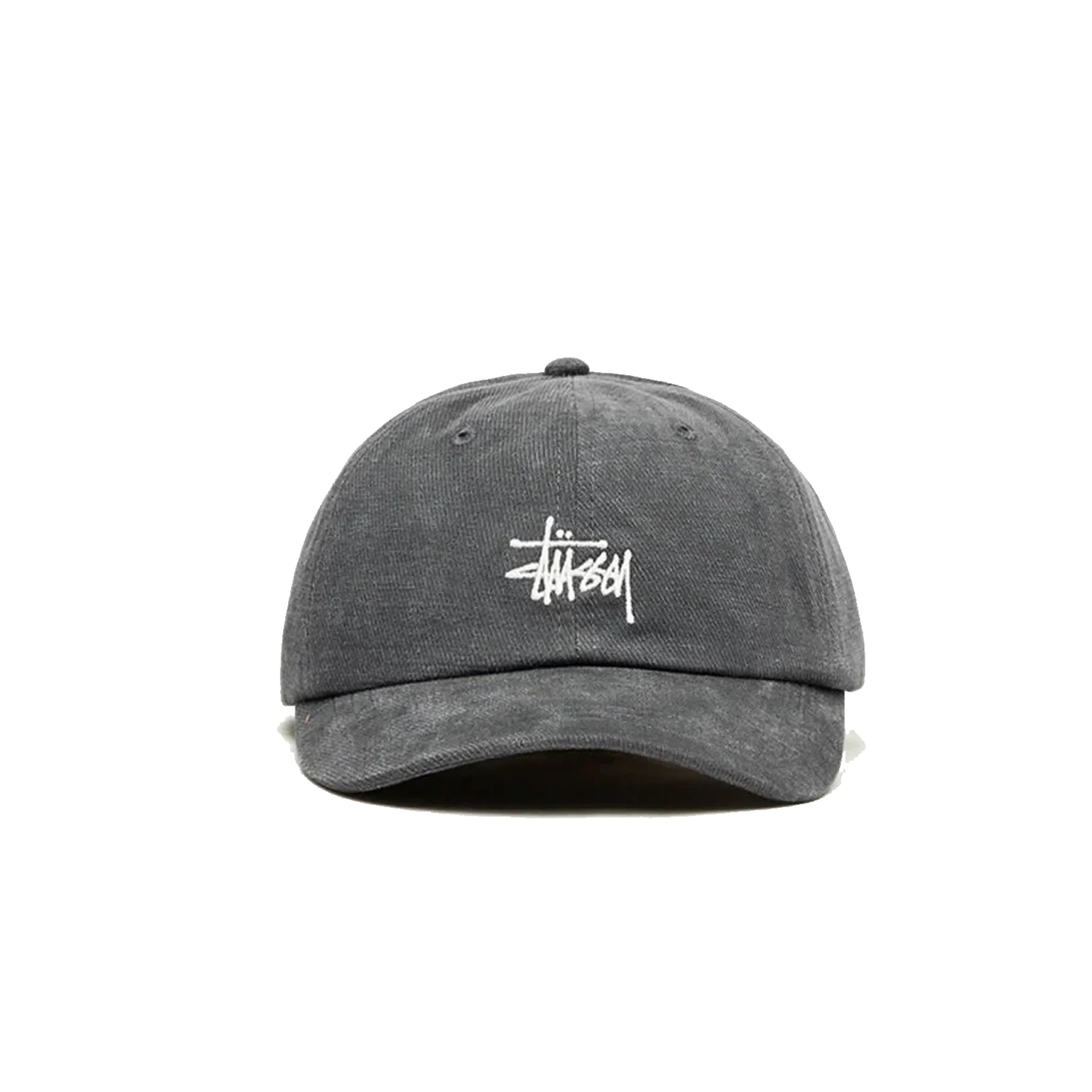 Stussy Mens Stock Low Pro Cap 'Charcoal'