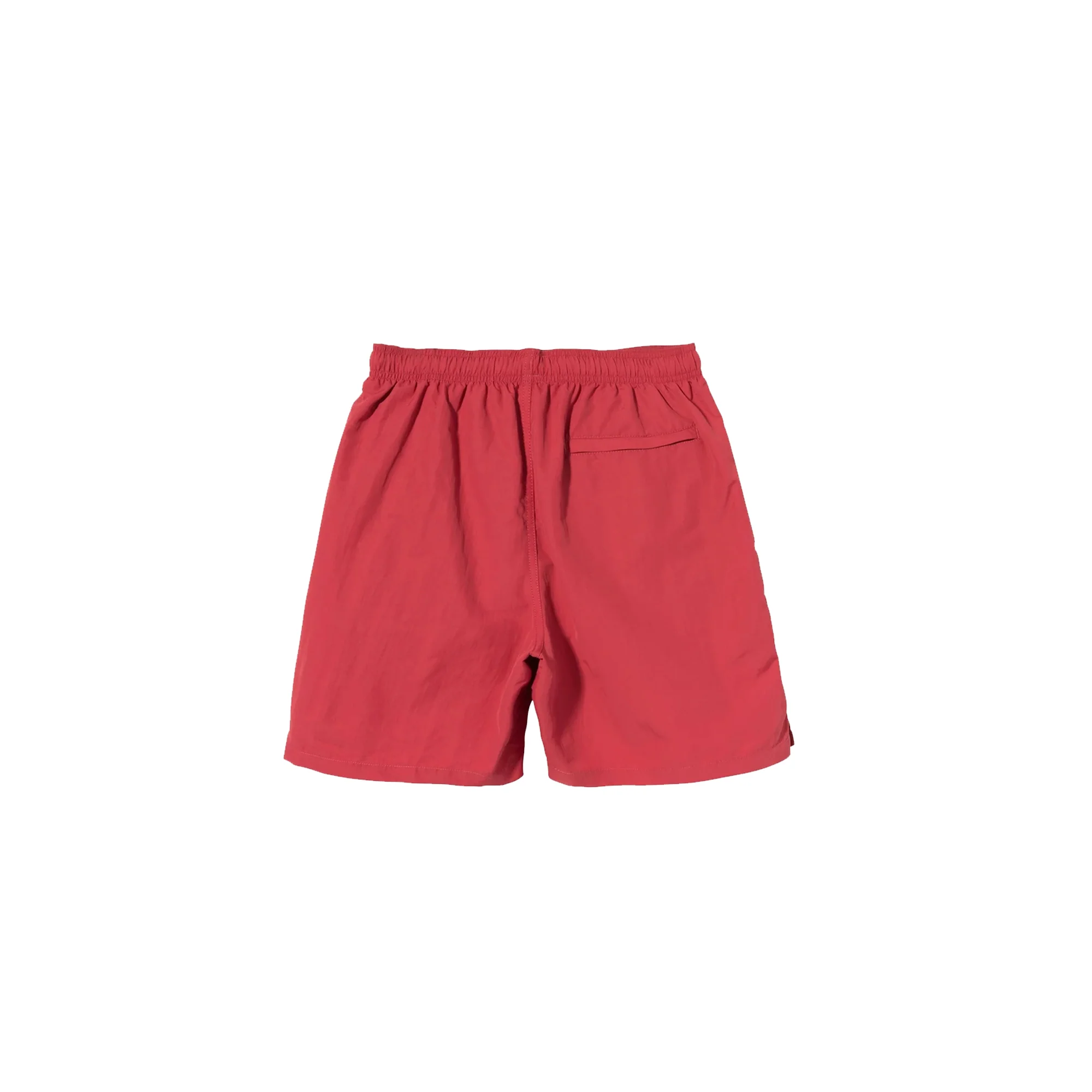 Stussy Mens Stock Water Shorts 'Red' - Image 2