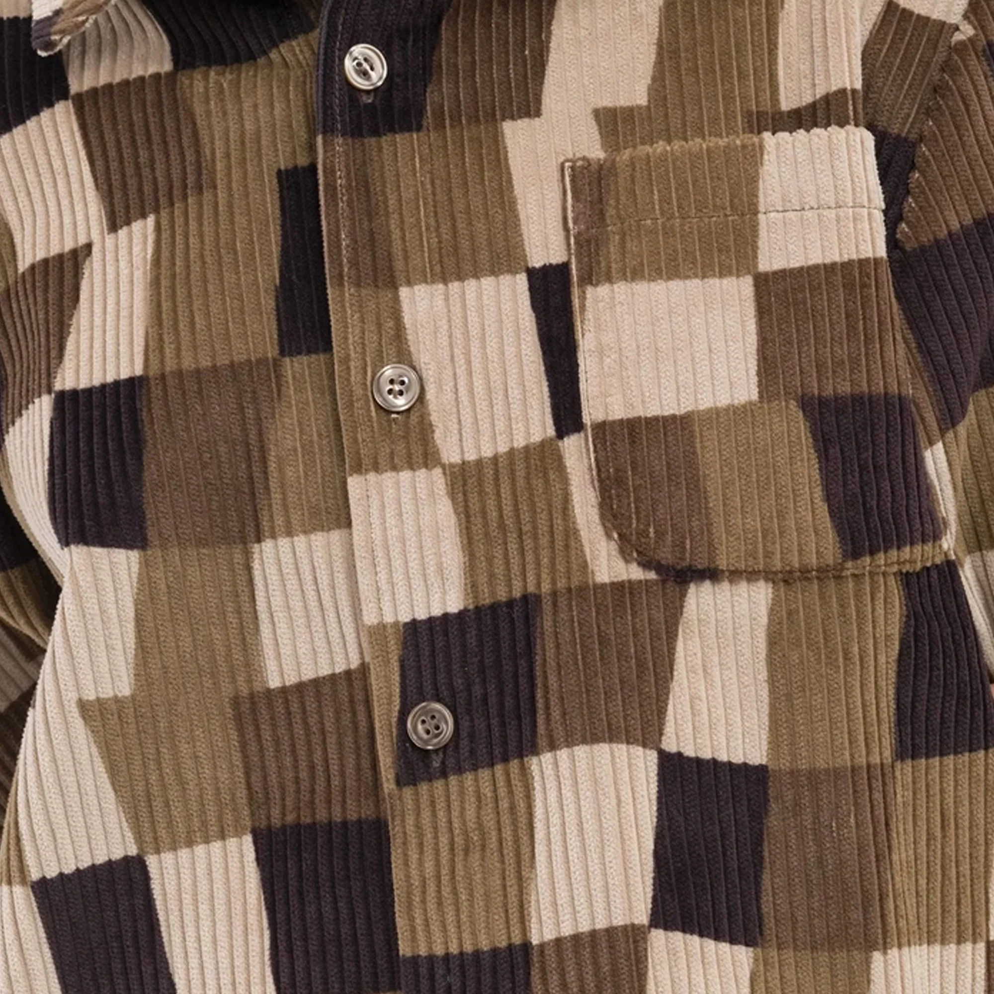 Stussy Men Wobbly Check LS Shirt 'Brown' - Image 3
