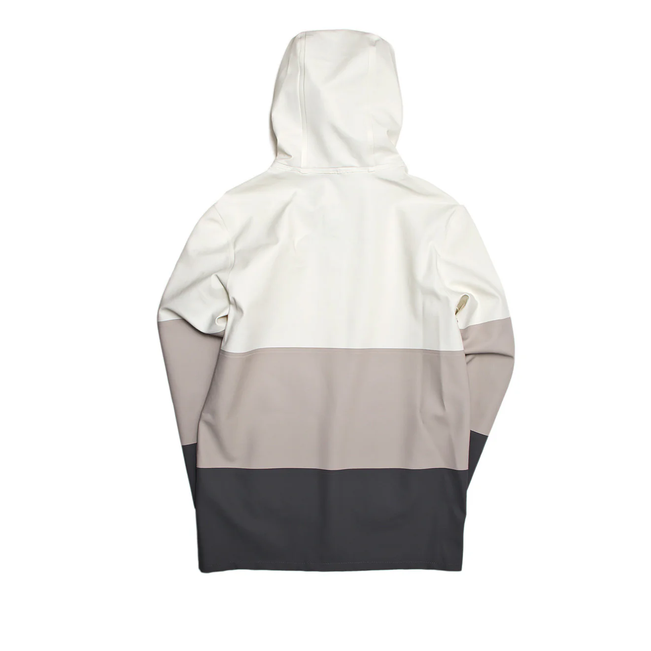 Stutterheim Large Striped Jacket - White - Image 3