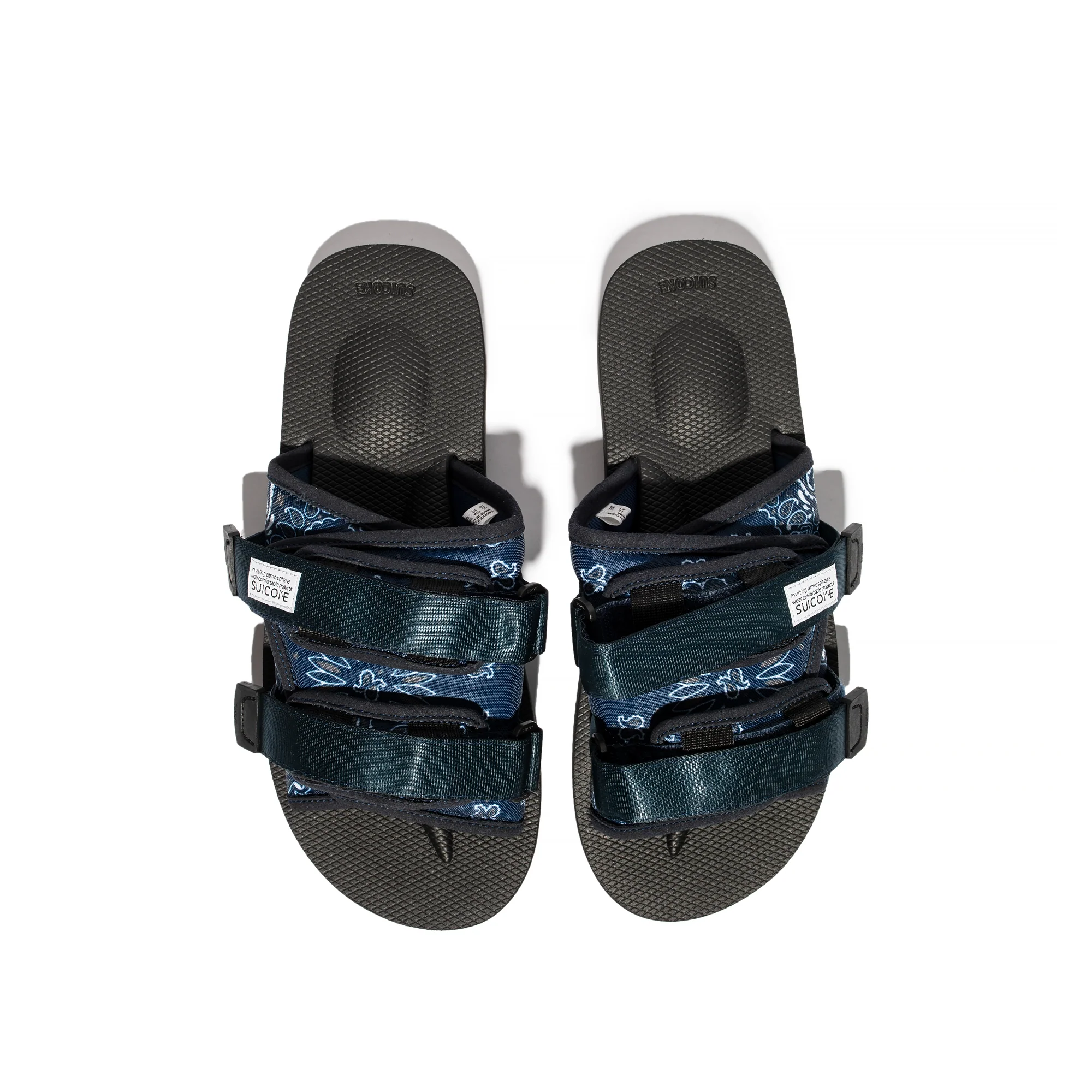 Suicoke MOTO-Cab PT02 Sandals Navy - Image 4