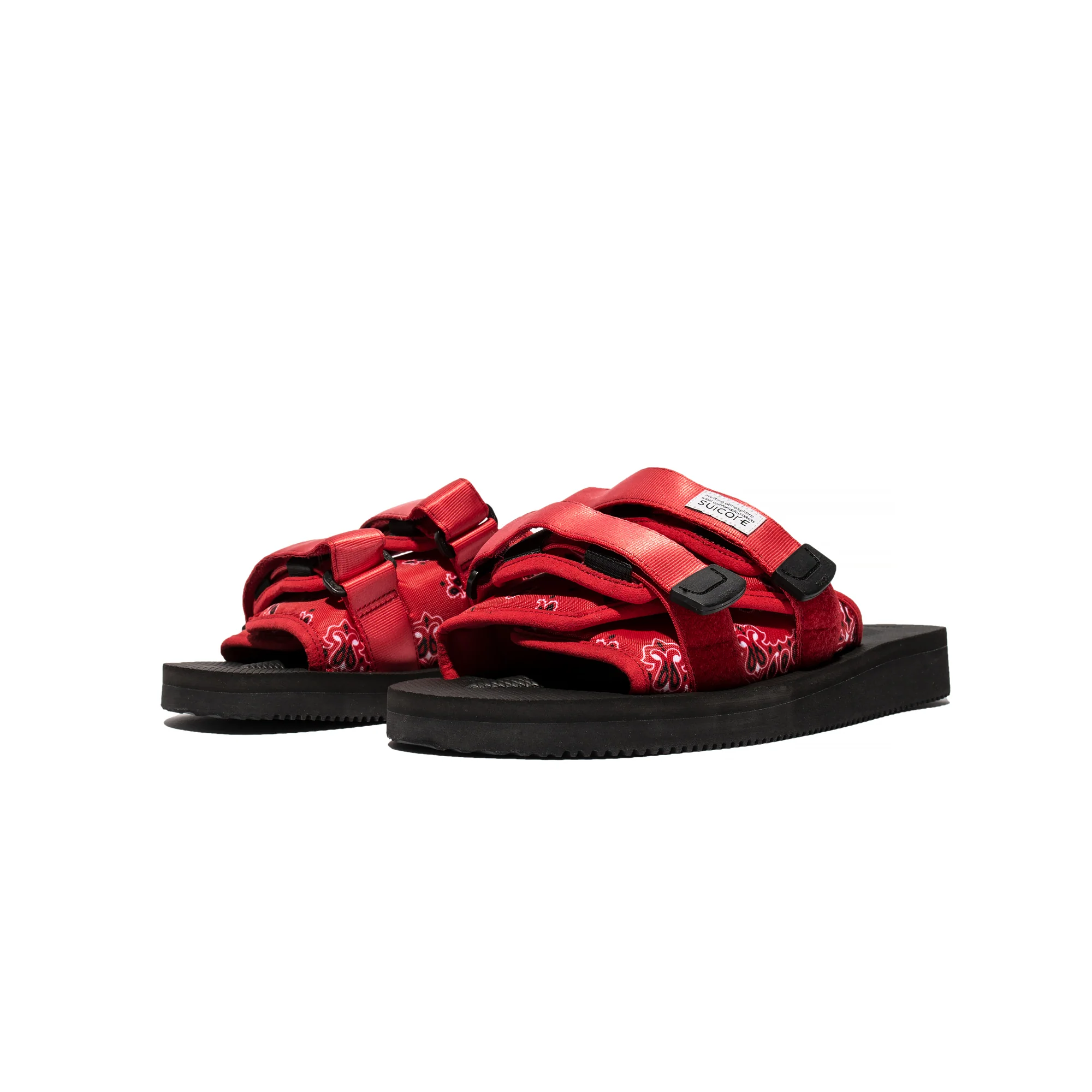 Suicoke MOTO-Cab PT02 Sandals Red - Image 2