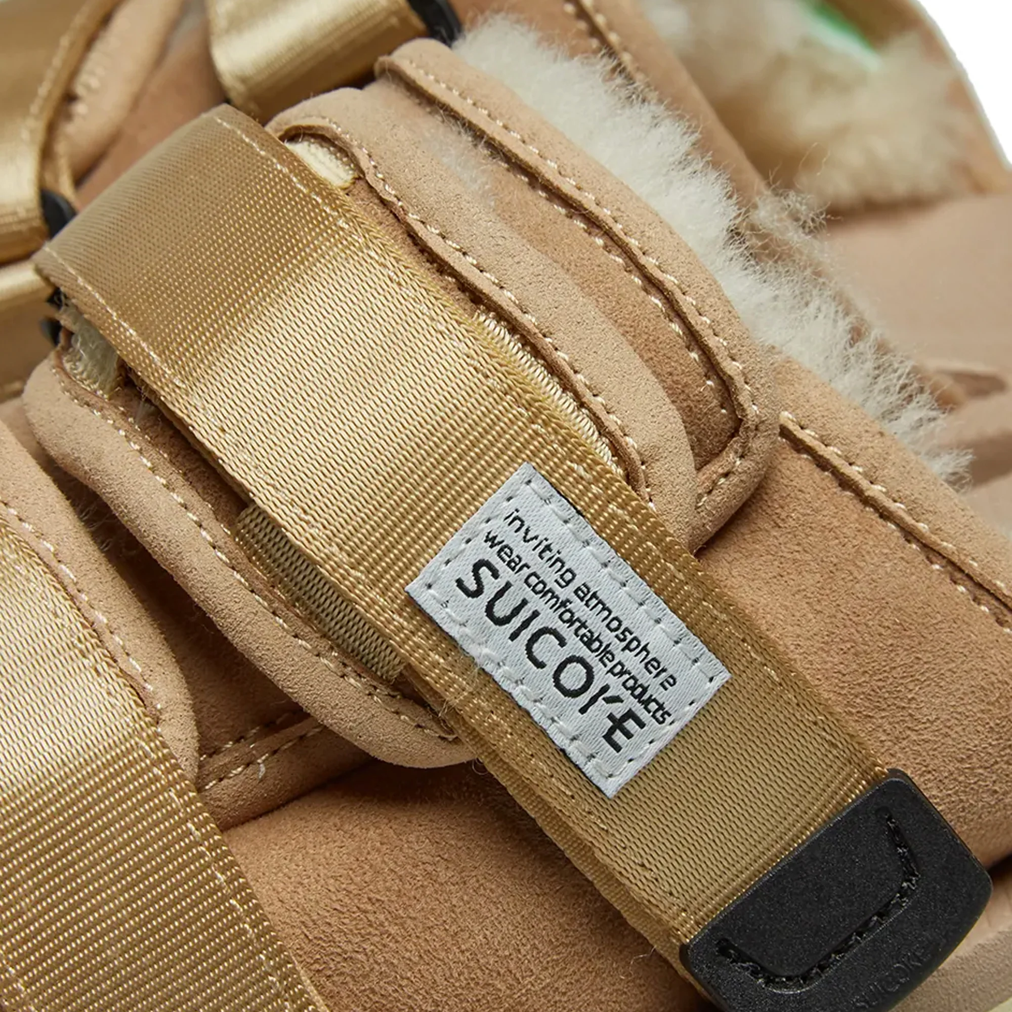 Suicoke Mens Moto-M2ab Sandals 'Beige' - Image 4