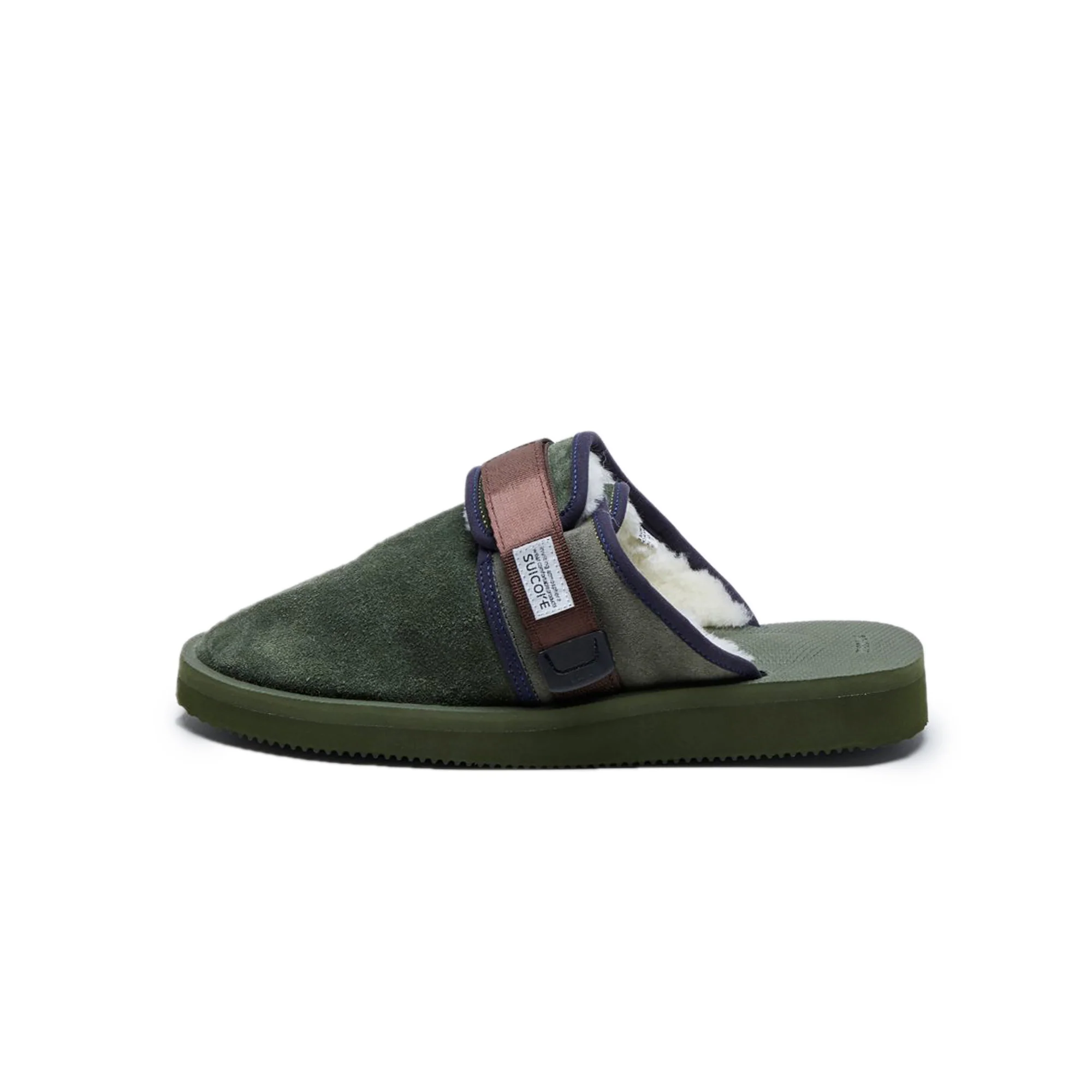 Suicoke Mens Zavo-Mab Sandals 'Olive x Sage Green'