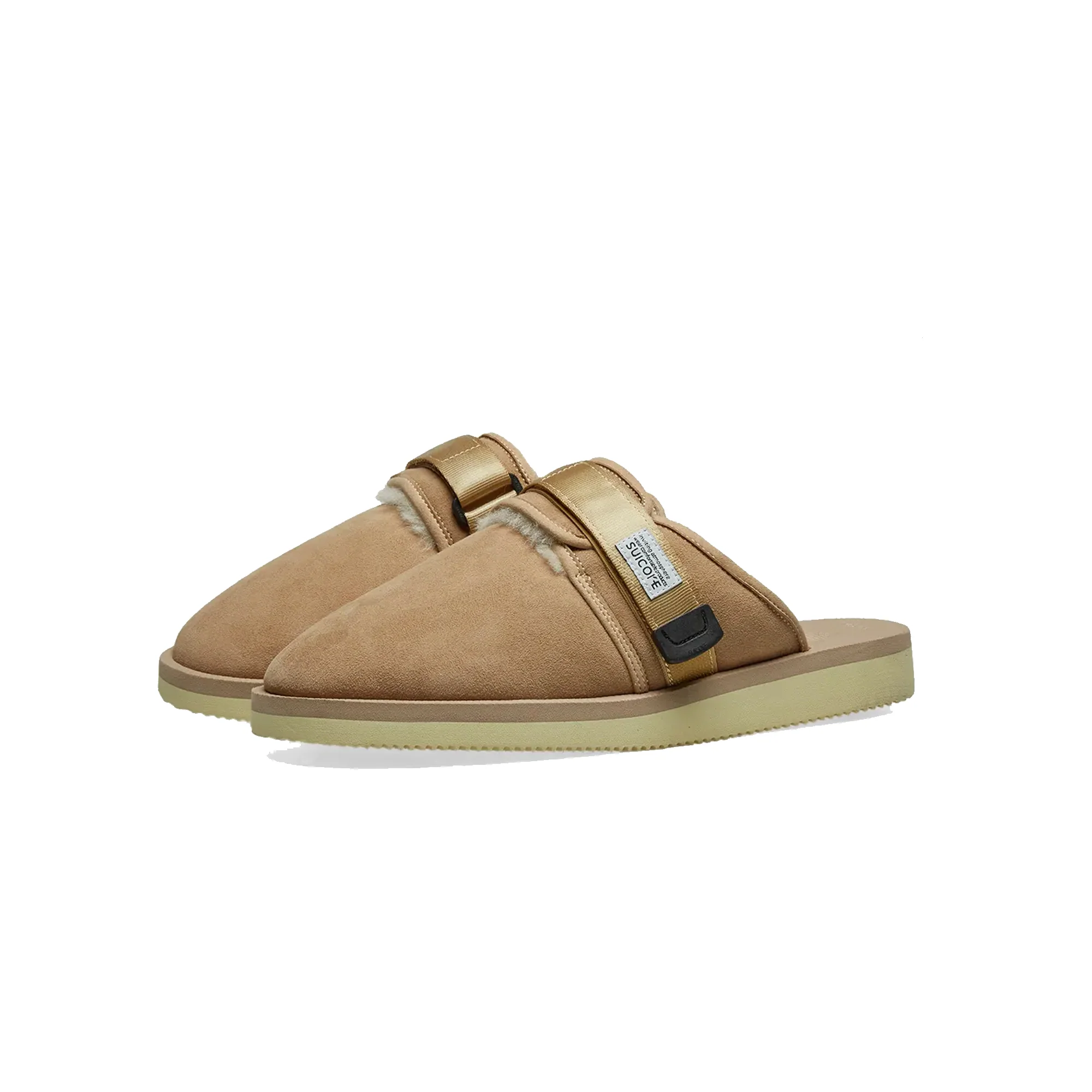 Suicoke Mens Zavo-M2ab Sandals 'Beige' - Image 2